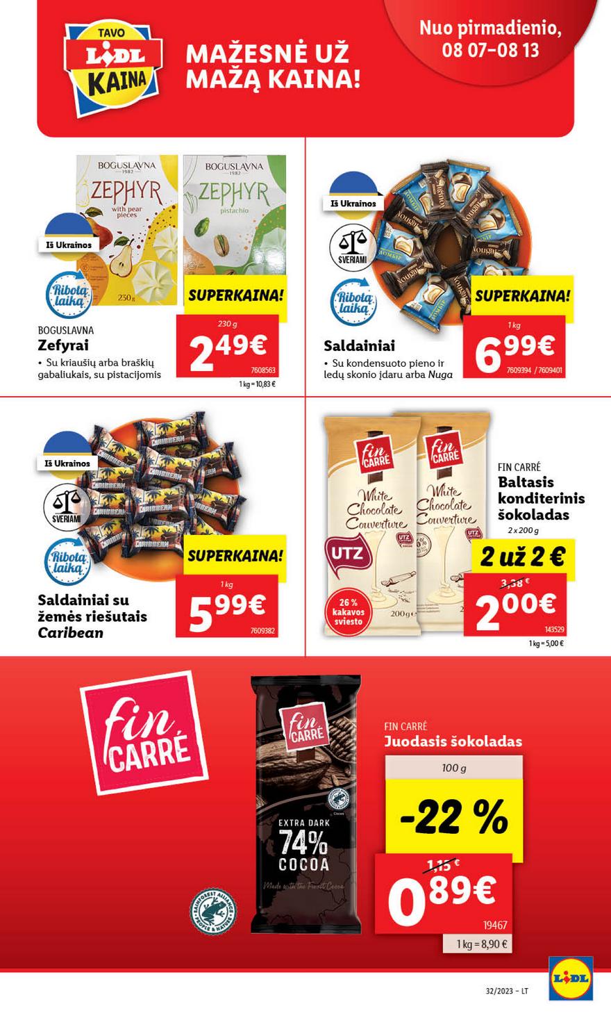 Lidl pasiūlymai akcijos nuo 
  2023-08-07 iki 
  2023-08-13 | Leidinukas.lt puslapis 50