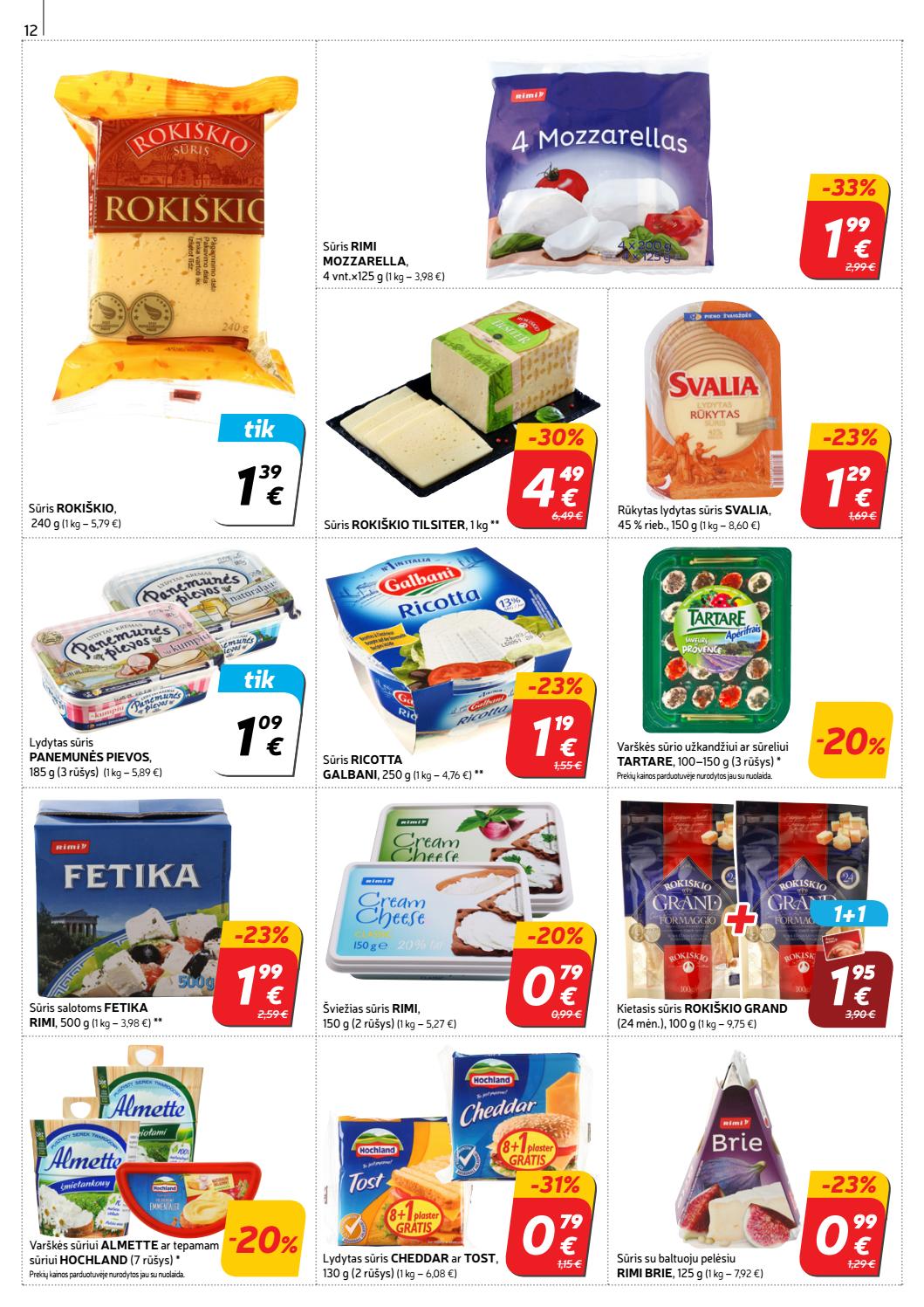 Rimi savaitinis leidinys akcijos nuo 
  2019-05-28 iki 
  2019-06-03 | Leidinukas.lt puslapis 13