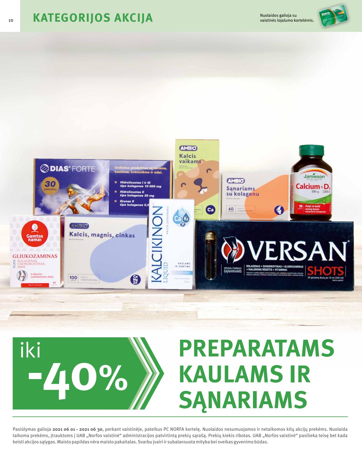 Norfos vaistinės leidinys akcijos nuo
2021-06-01 iki
2021-06-30 | Leidinukas.lt puslapis 10