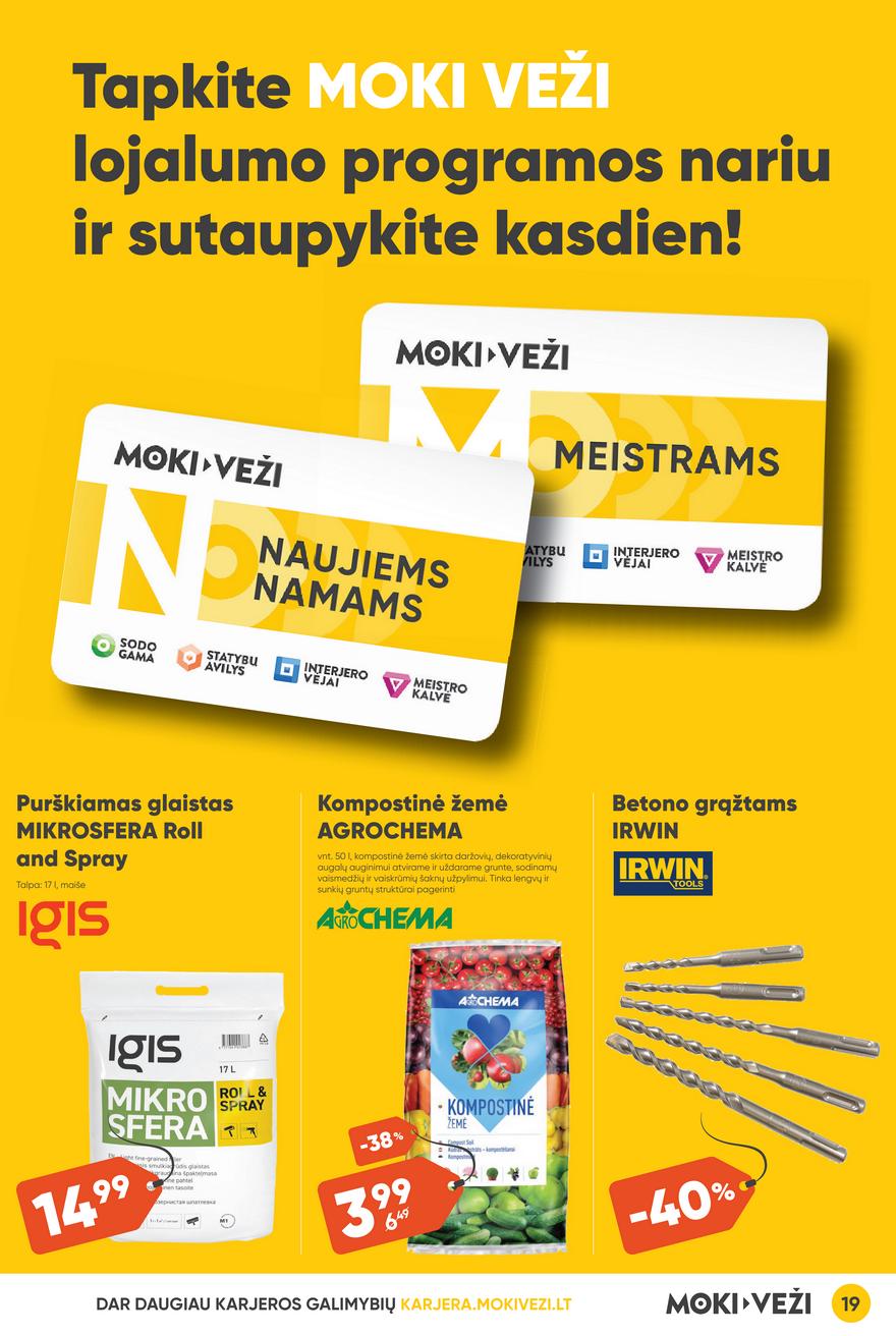 Moki veži leidinys akcijos nuo 
  2023-07-13 iki 
  2023-08-01 | Leidinukas.lt puslapis 19