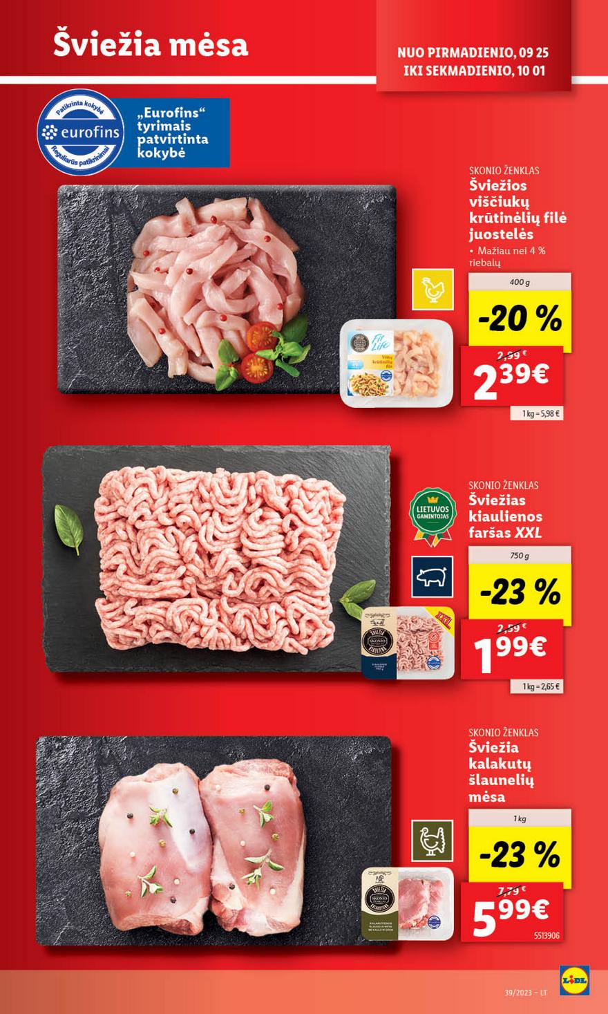 Lidl pasiūlymai akcijos nuo 
  2023-09-25 iki 
  2023-10-01 | Leidinukas.lt puslapis 7