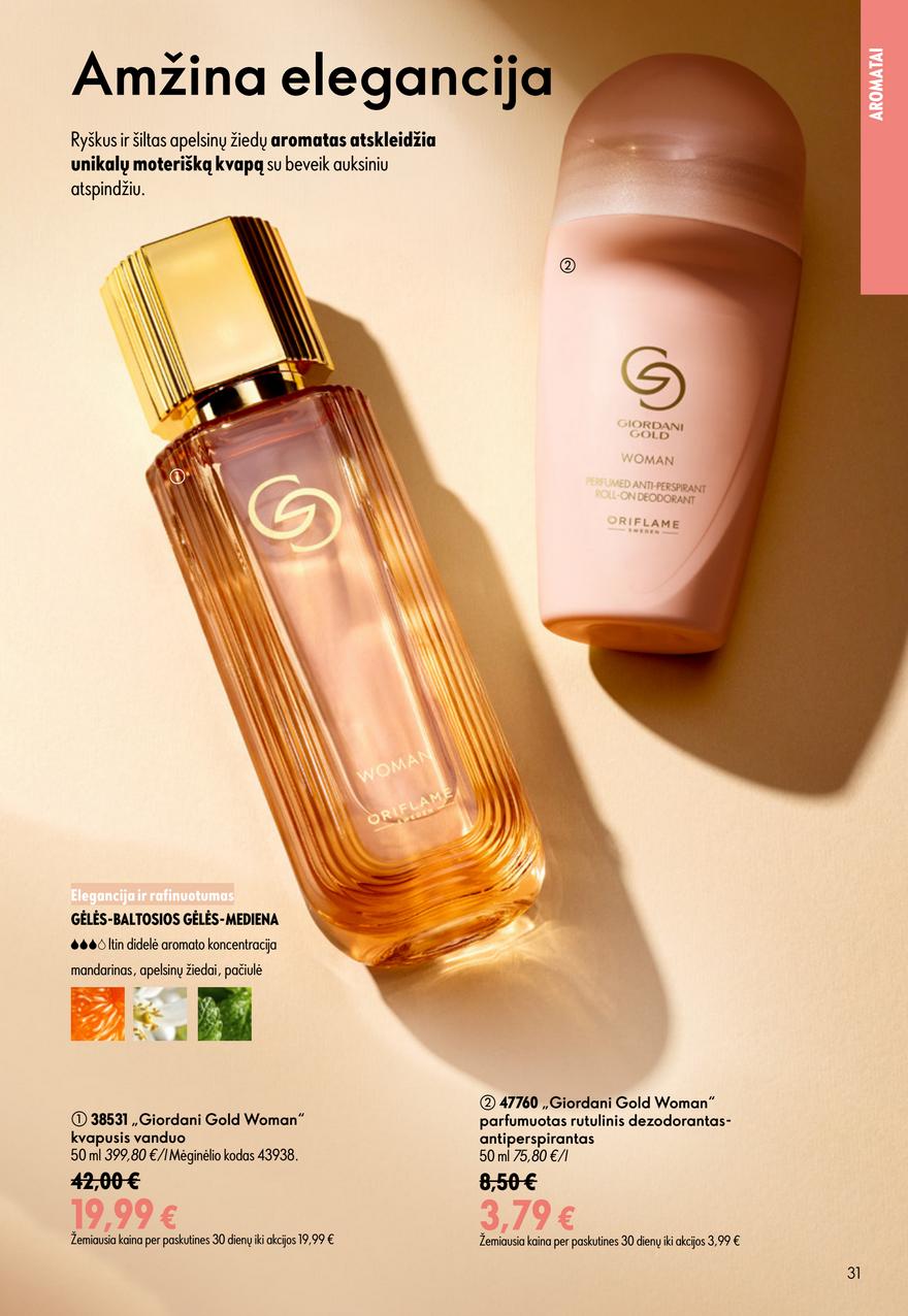 Oriflame katalogas akcijos nuo 
  2026-06-24 iki 
  2026-07-14 | Leidinukas.lt puslapis 31