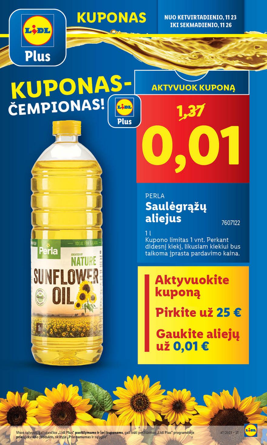 Lidl pasiūlymai akcijos nuo 
  2023-11-20 iki 
  2023-11-26 | Leidinukas.lt puslapis 42
