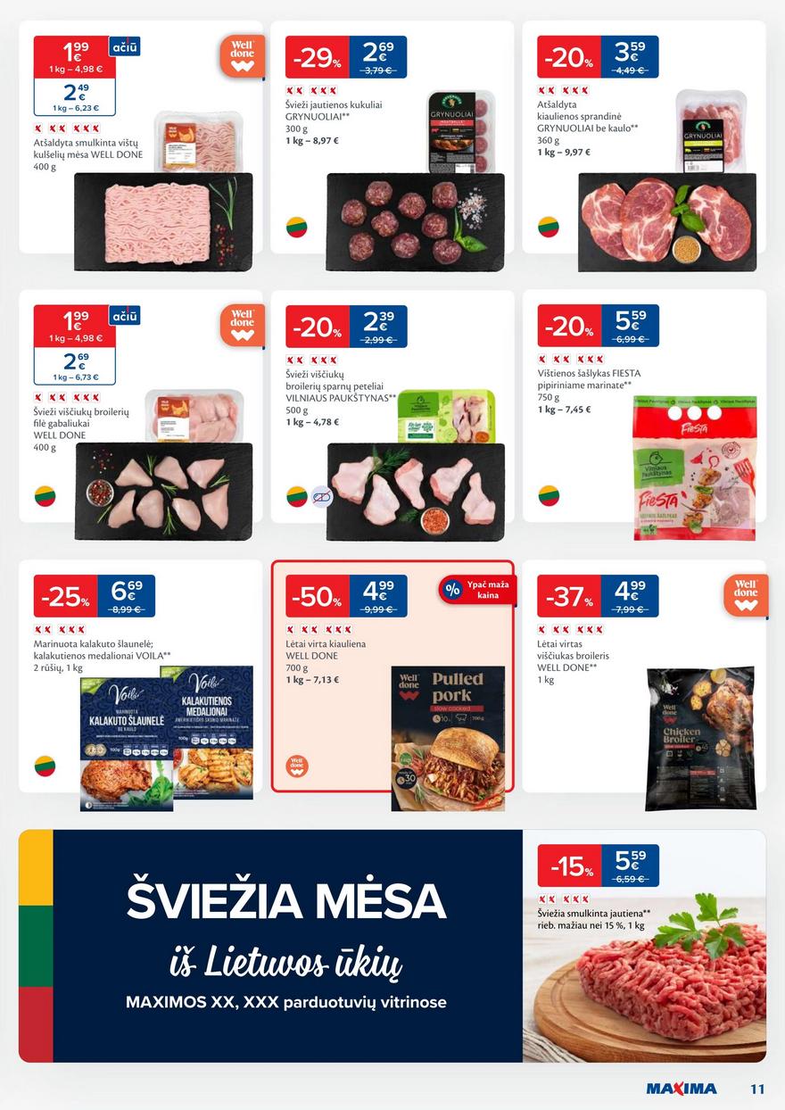 Maxima kaininis leidinys akcijos nuo 
  2023-11-21 iki 
  2023-11-27 | Leidinukas.lt puslapis 11
