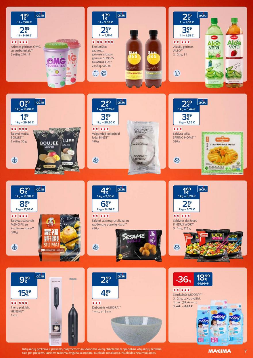 Maxima leidinys 41 akcijos nuo
2024-10-08 iki
2024-10-14 | Leidinukas.lt puslapis 7
