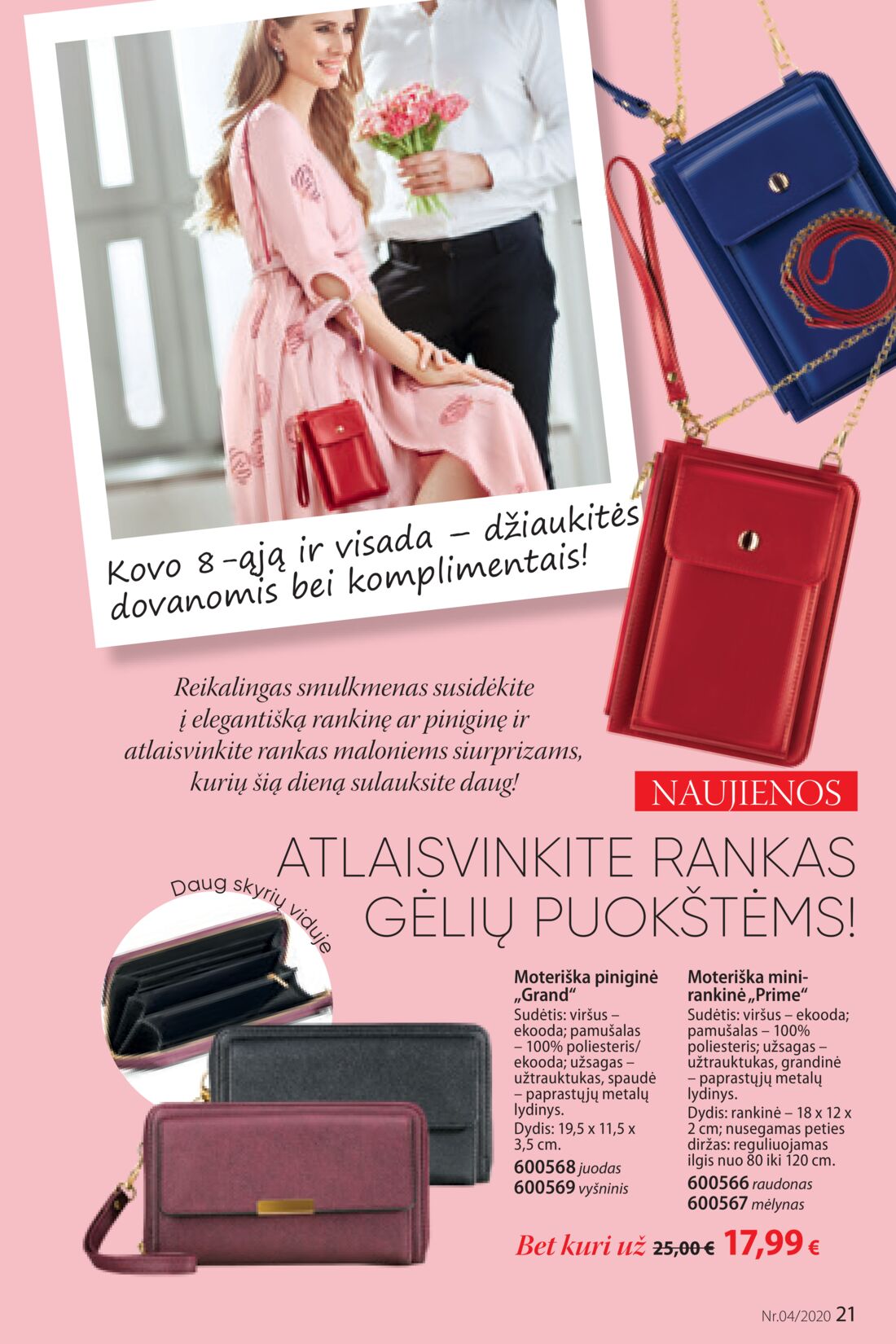 Faberlic leidinys akcijos nuo 
  2020-02-24 iki 
  2020-03-15 | Leidinukas.lt puslapis 21