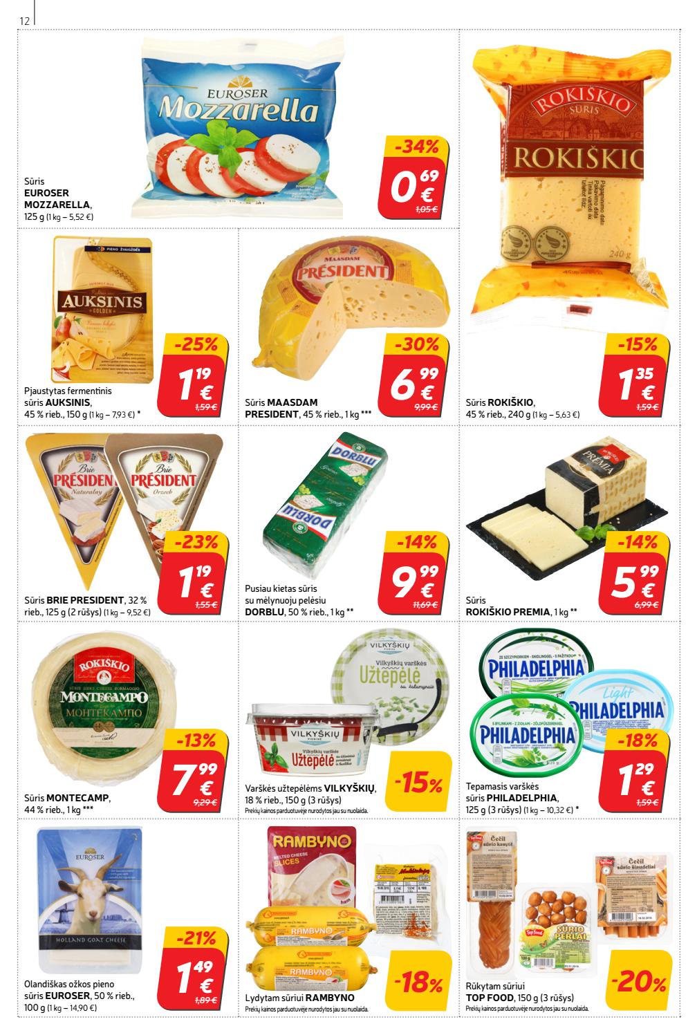 Rimi savaitinis leidinys akcijos nuo 
  2019-08-27 iki 
  2019-09-02 | Leidinukas.lt puslapis 12