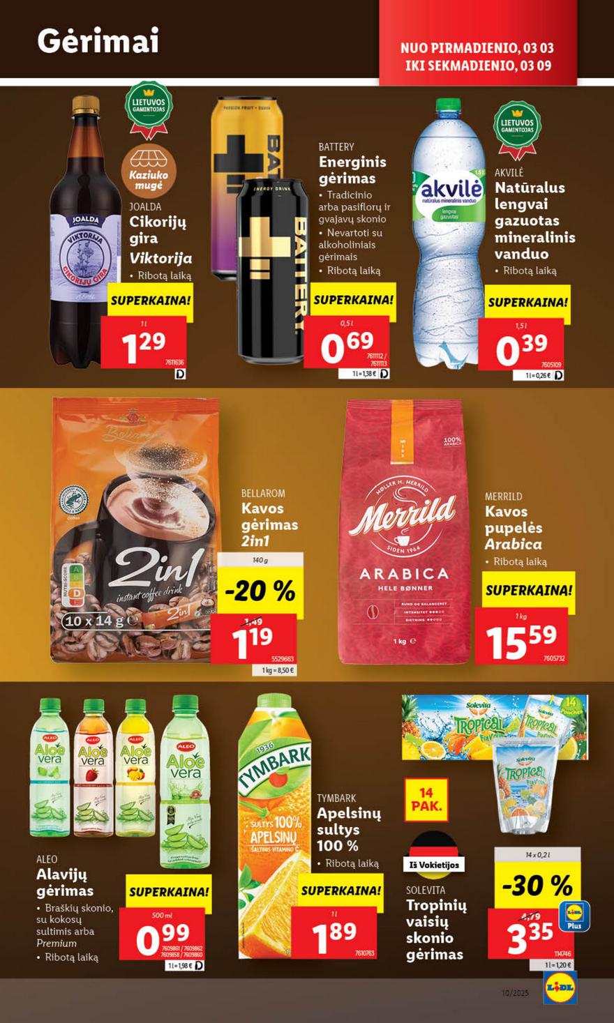 Lidl leidinys naujas akcijos nuo 
  2025-03-03 iki 
  2025-03-09 | Leidinukas.lt puslapis 33