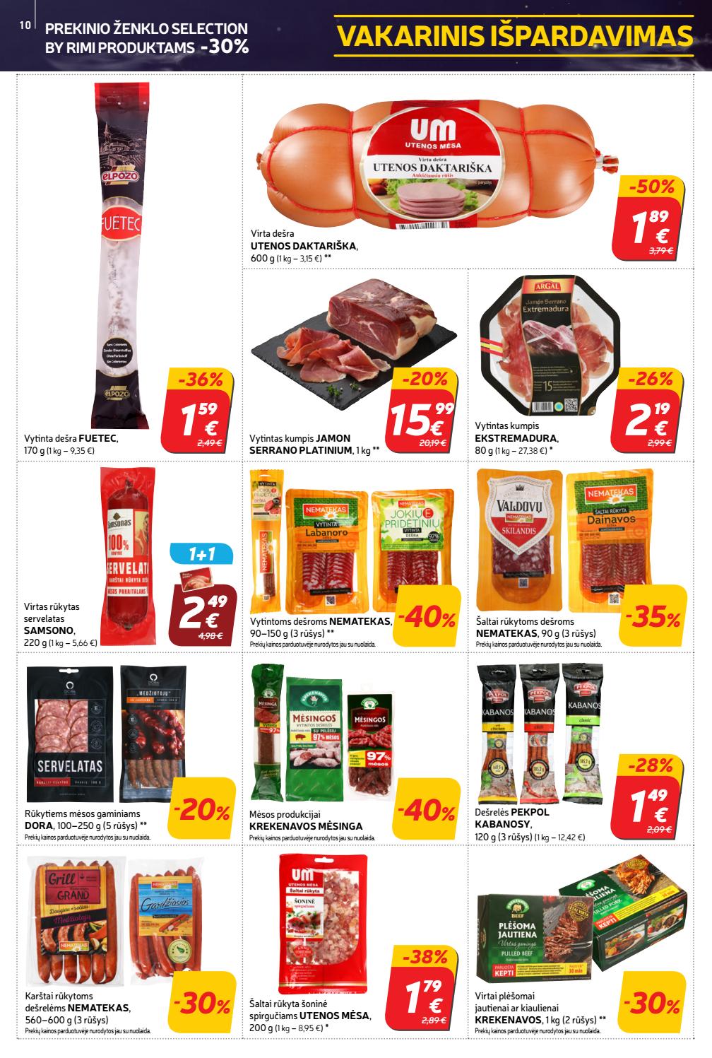 Rimi savaitinis leidinys akcijos nuo 
  2019-11-12 iki 
  2019-11-18 | Leidinukas.lt puslapis 10