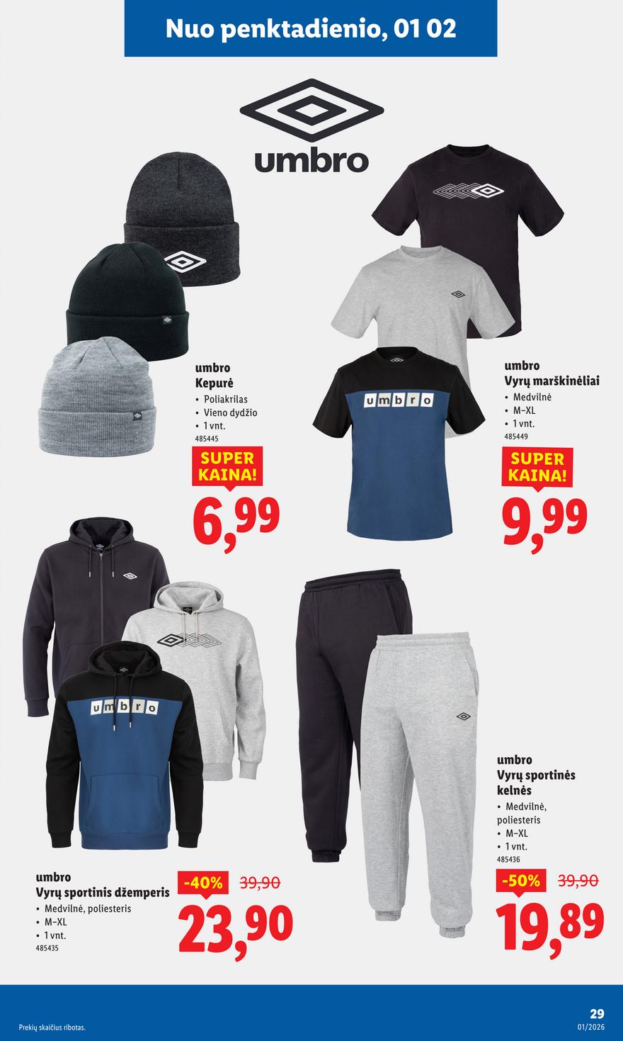 Lidl leidinys akcijos nuo 
  2025-12-29 iki 
  2026-01-04 | Leidinukas.lt puslapis 29