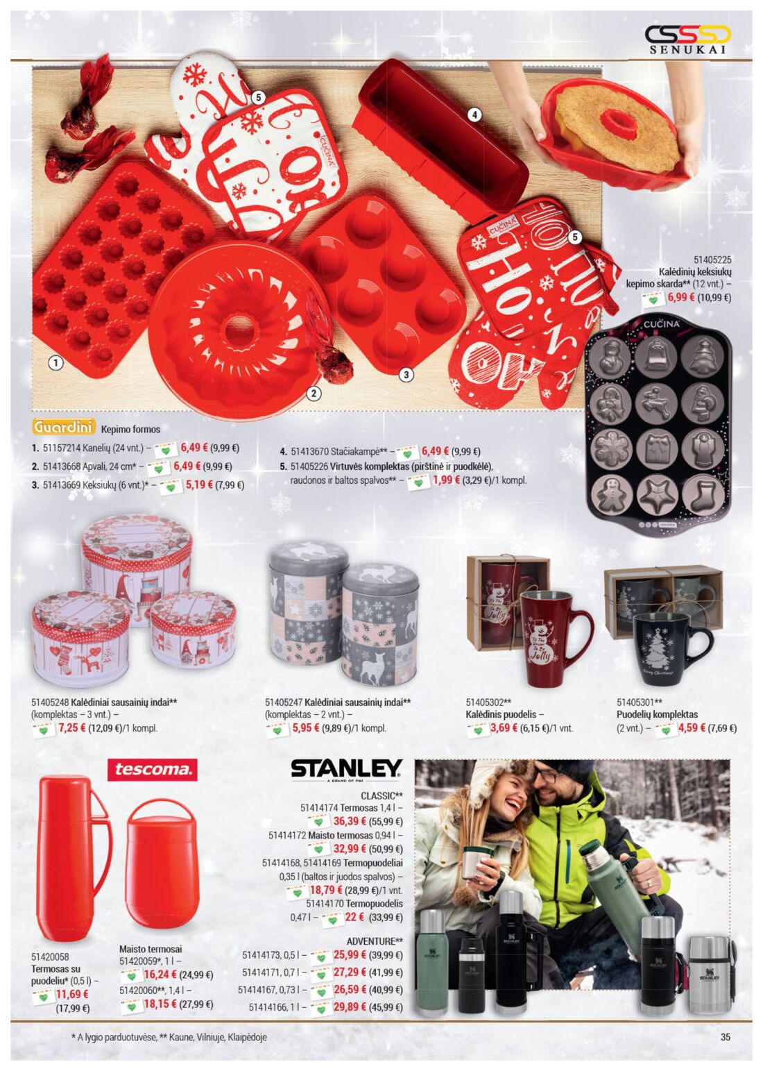 Senukai reklaminis leidinys akcijos nuo 
  2019-11-21 iki 
  2019-12-30 | Leidinukas.lt puslapis 35