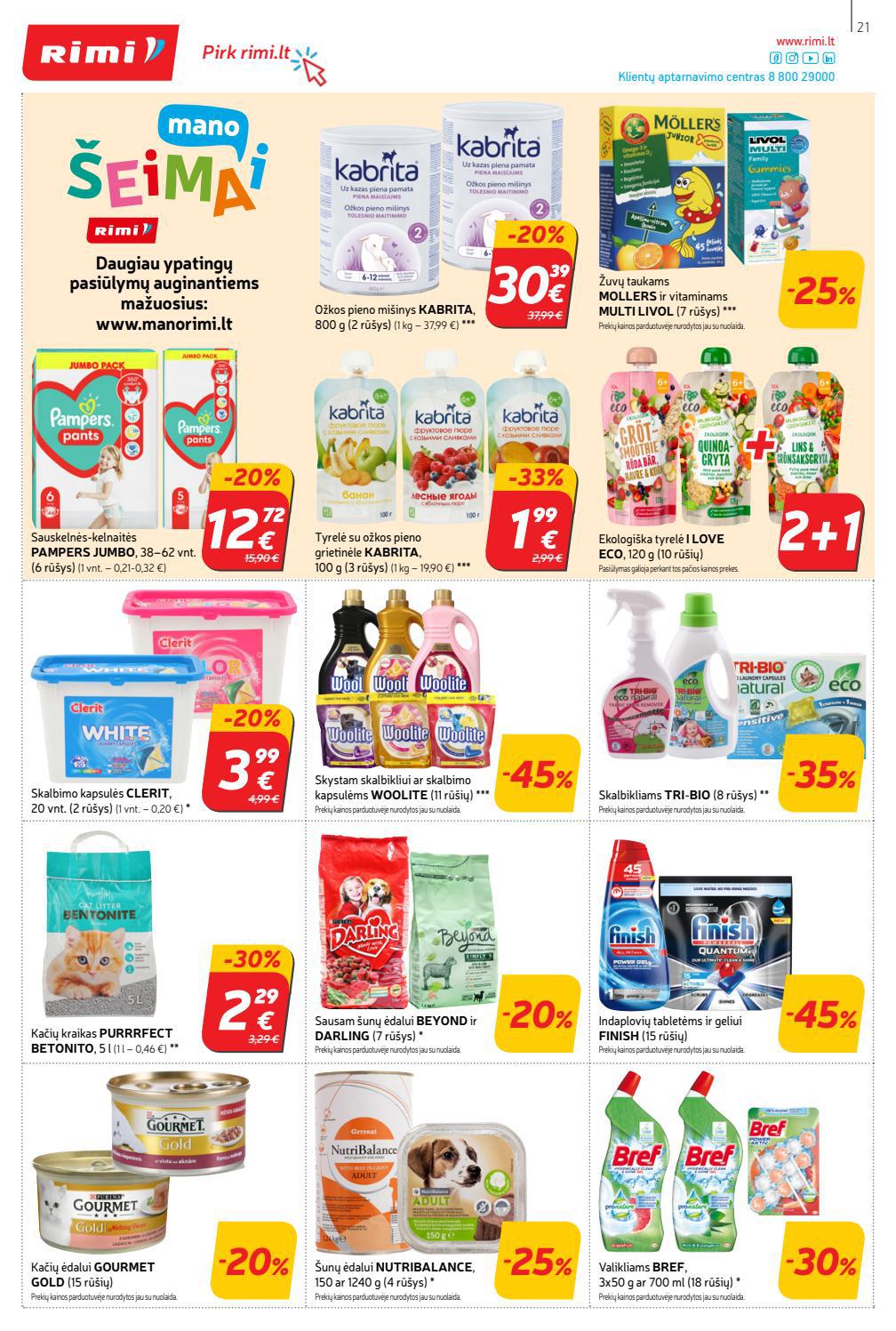 Rimi savaitinis leidinys akcijos nuo 
  2021-10-26 iki 
  2021-11-02 | Leidinukas.lt puslapis 21