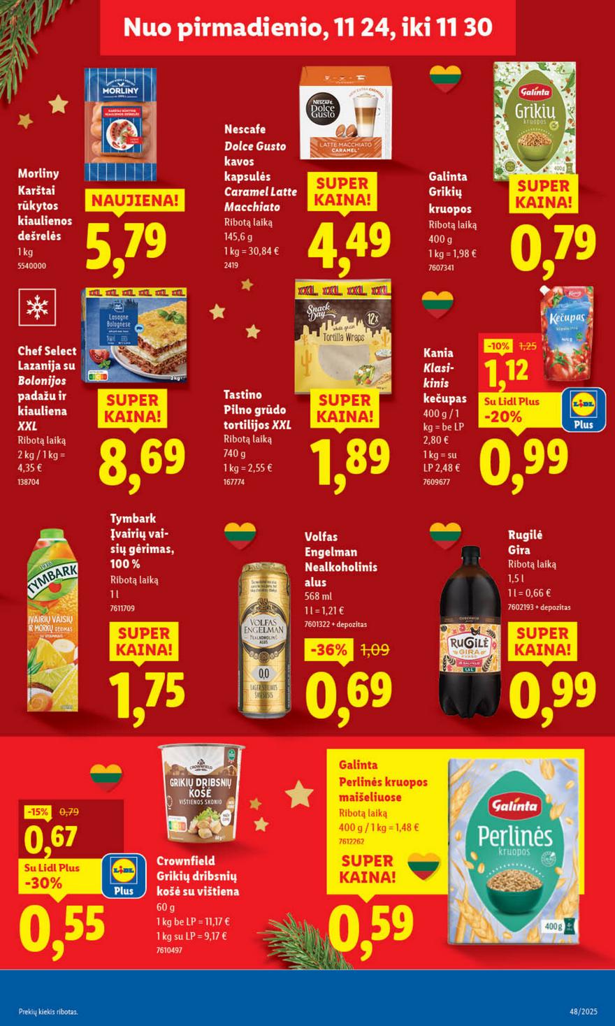 Lidl leidinys naujas akcijos nuo 
  2025-11-24 iki 
  2025-11-30 | Leidinukas.lt puslapis 29