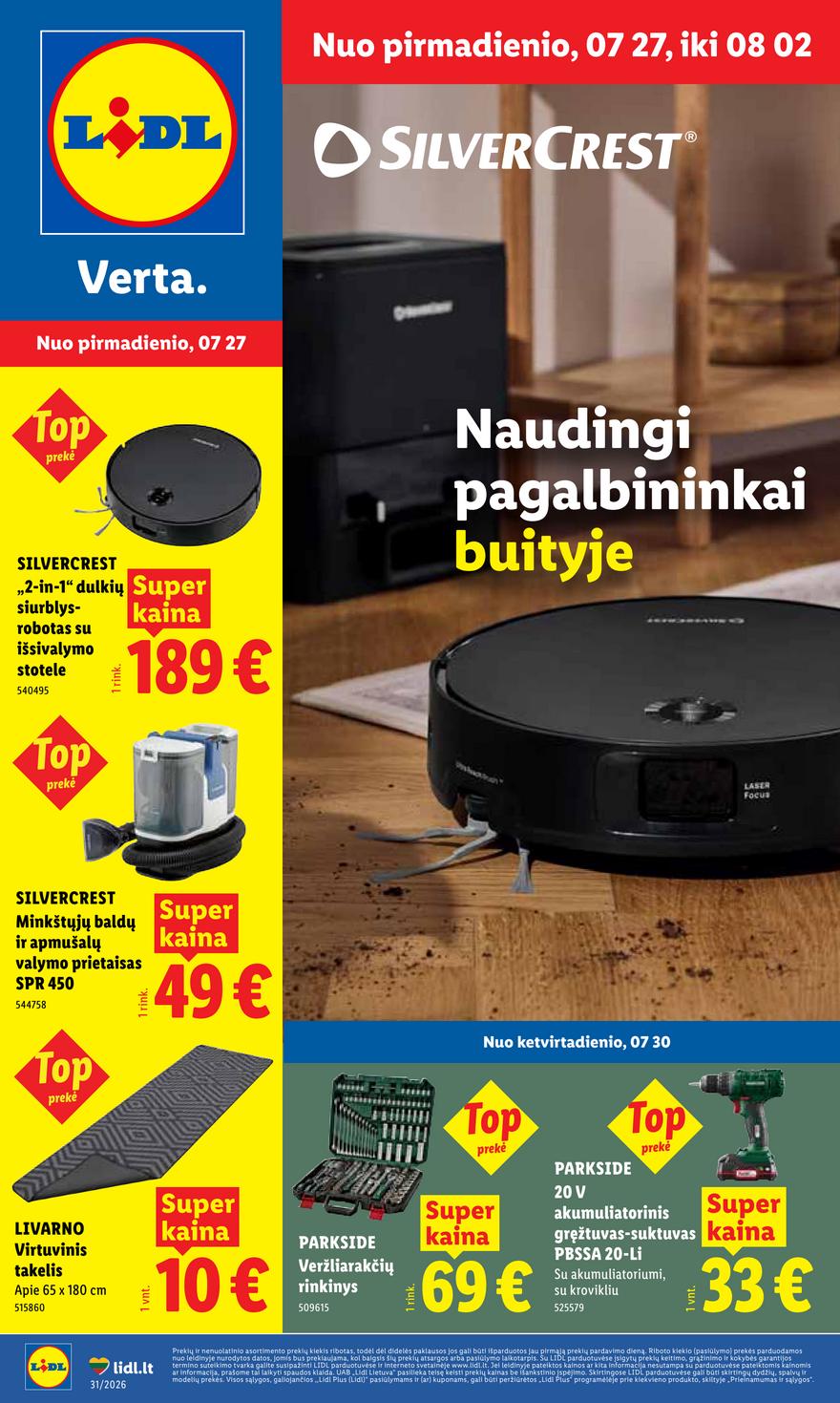 Lidl leidinys akcijos nuo 
  2026-07-27 iki 
  2026-08-02 | Leidinukas.lt puslapis 1
