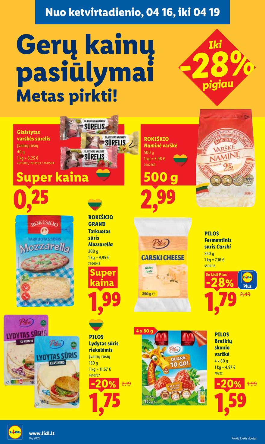 Lidl leidinys akcijos nuo 
  2026-04-13 iki 
  2026-04-19 | Leidinukas.lt puslapis 36