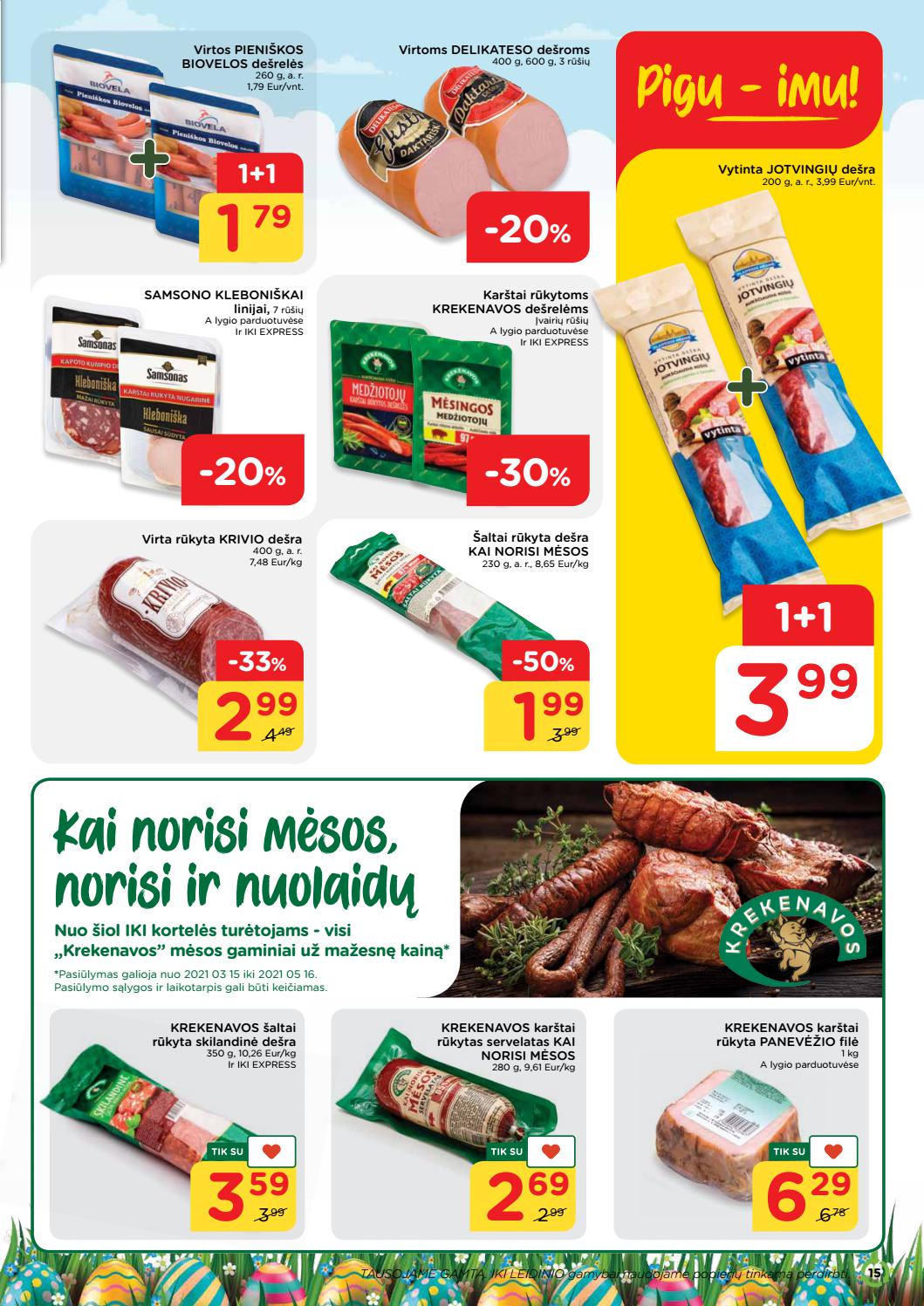 Iki savaitinis leidinys akcijos nuo 
  2021-03-15 iki 
  2021-03-21 | Leidinukas.lt puslapis 15