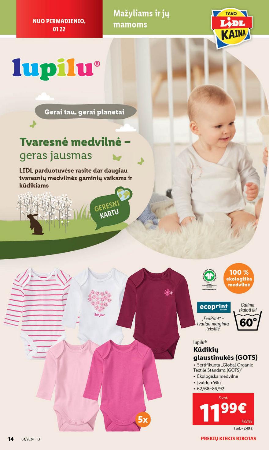 Lidl pasiūlymai akcijos nuo 
  2024-01-22 iki 
  2024-01-28 | Leidinukas.lt puslapis 14