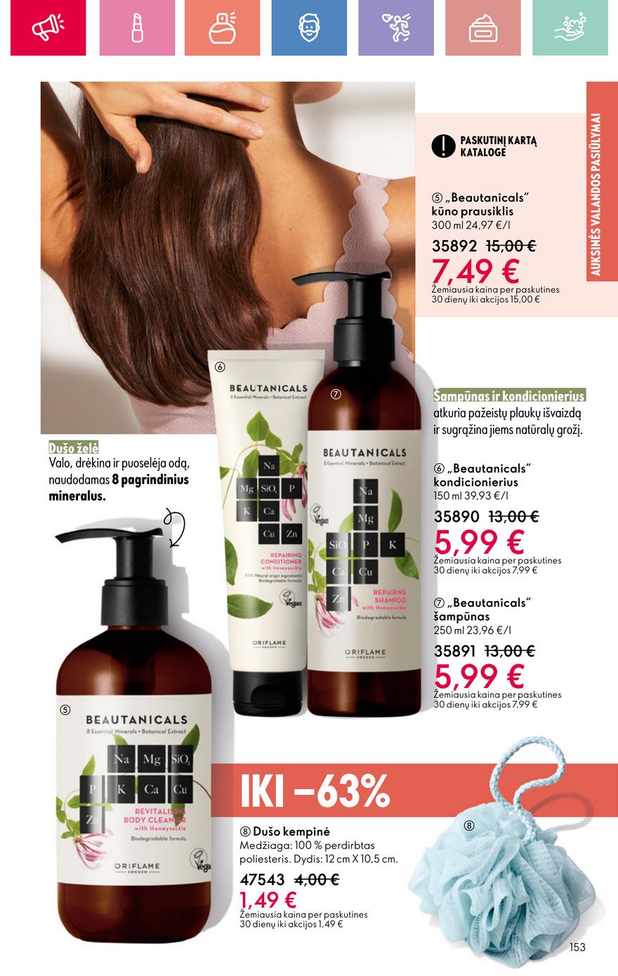 Oriflame katalogas akcijos nuo 
  2025-07-13 iki 
  2025-08-02 | Leidinukas.lt puslapis 153