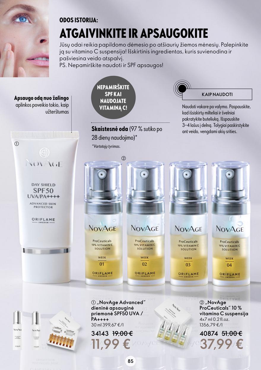 Oriflame katalogas akcijos nuo 
  2023-03-15 iki 
  2023-04-04 | Leidinukas.lt puslapis 85