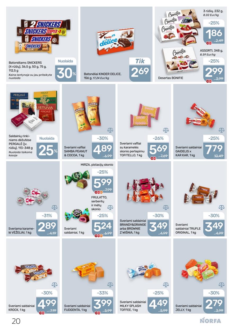 Norfos leidinys akcijos nuo 
  2026-06-25 iki 
  2026-07-08 | Leidinukas.lt puslapis 20