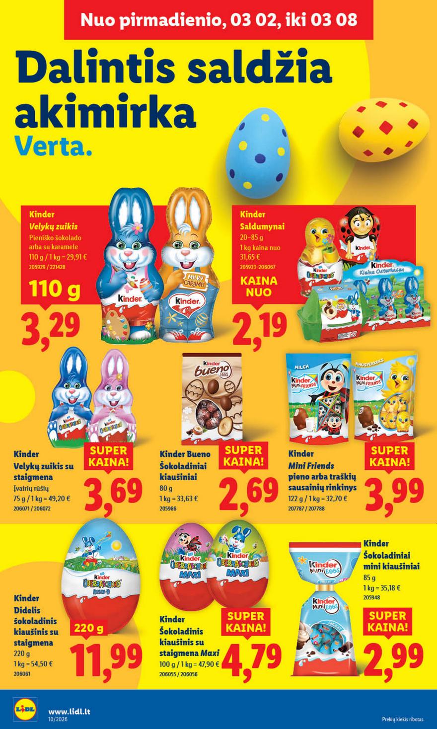Lidl leidinys akcijos nuo 
  2026-03-02 iki 
  2026-03-08 | Leidinukas.lt puslapis 24