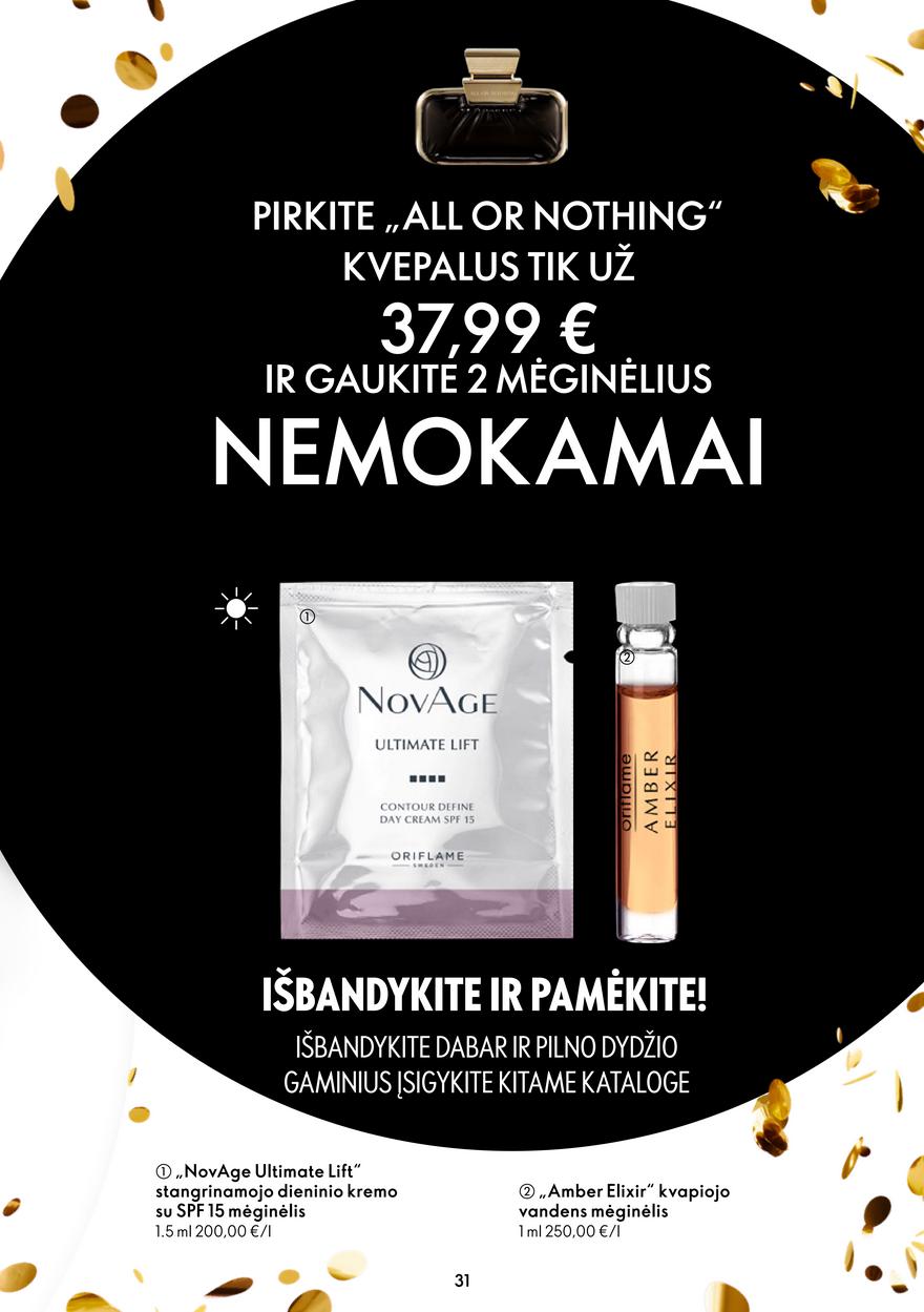 Oriflame katalogas akcijos nuo 
  2022-10-26 iki 
  2022-11-08 | Leidinukas.lt puslapis 31