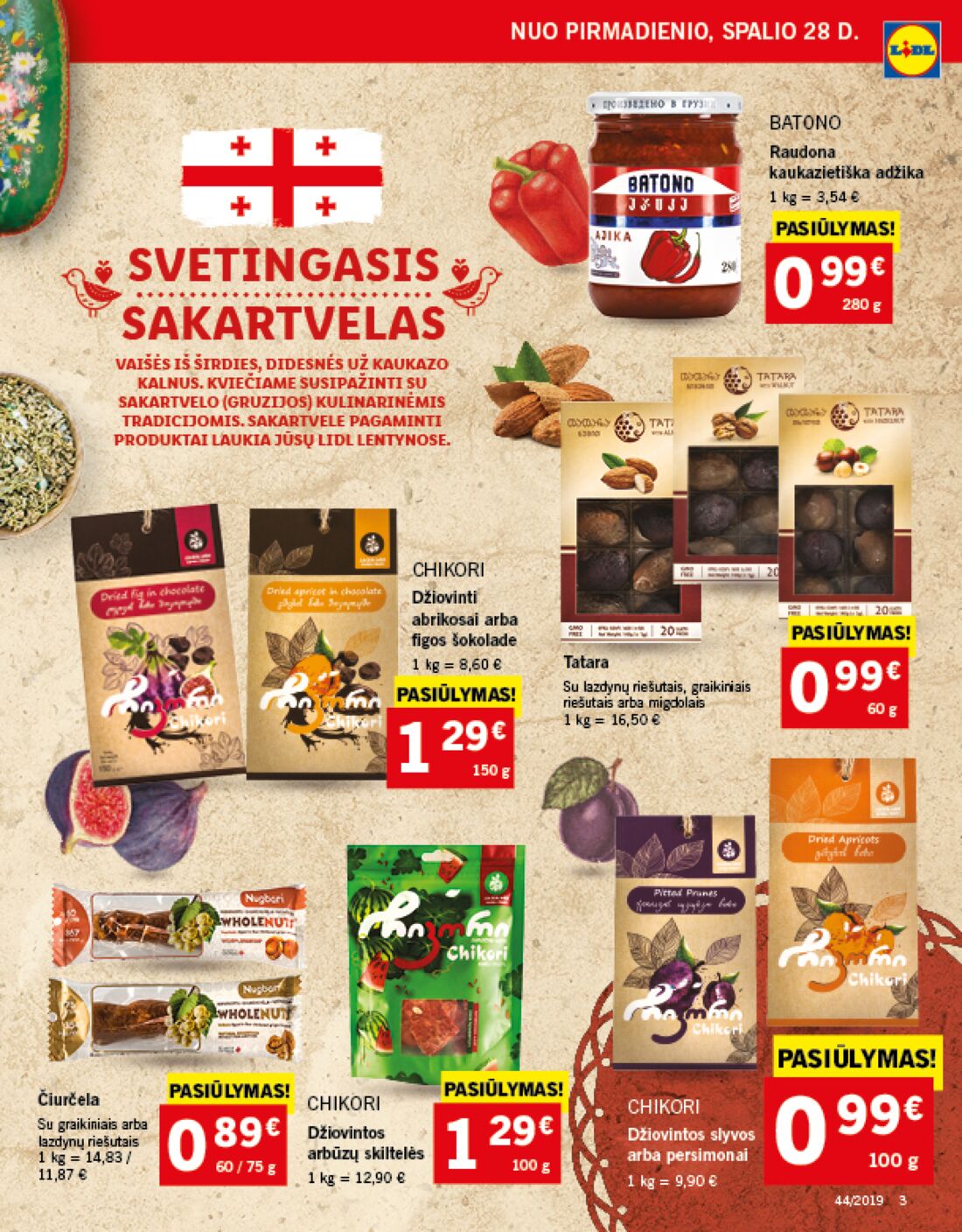Lidl savaitinis leidinys akcijos nuo 
  2019-10-28 iki 
  2019-11-03 | Leidinukas.lt puslapis 3