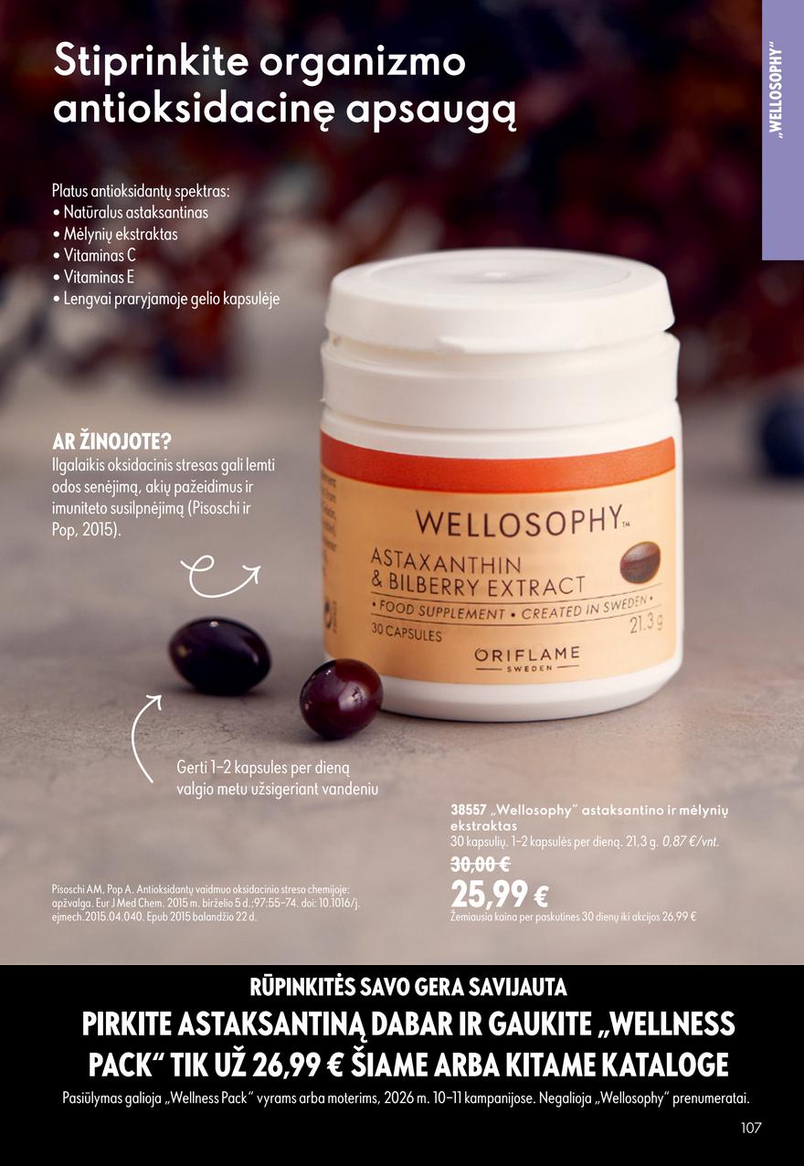 Oriflame katalogas akcijos nuo 
  2026-07-15 iki 
  2026-08-04 | Leidinukas.lt puslapis 107