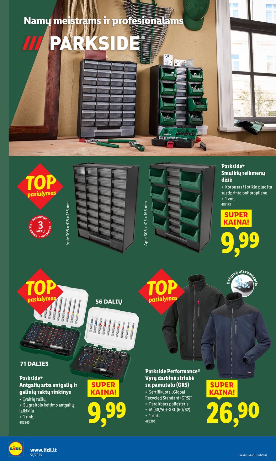 Lidl leidinys akcijos nuo 
  2025-12-15 iki 
  2025-12-21 | Leidinukas.lt puslapis 20