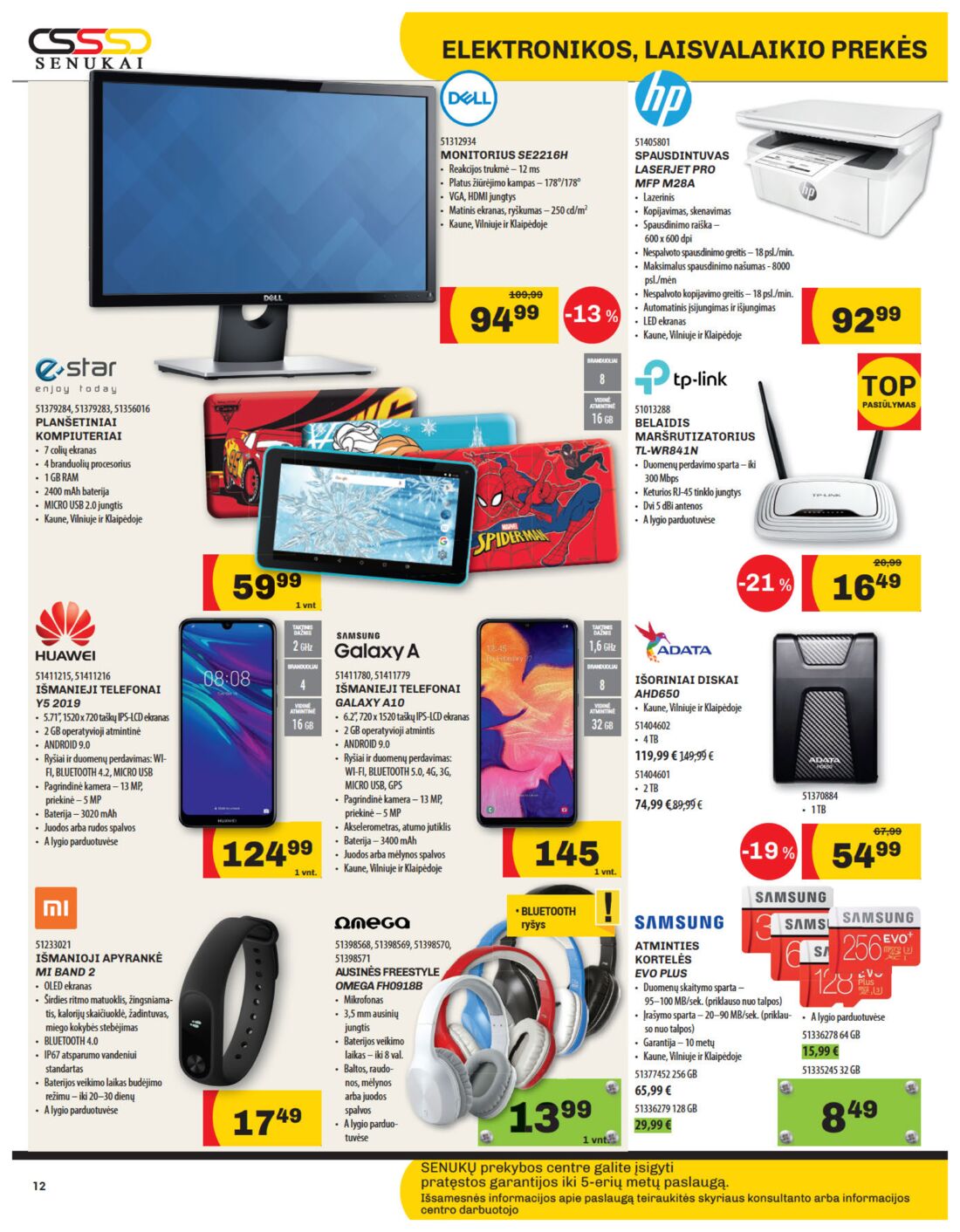 Senukai reklaminis leidinys akcijos nuo 
  2019-08-08 iki 
  2019-08-26 | Leidinukas.lt puslapis 12