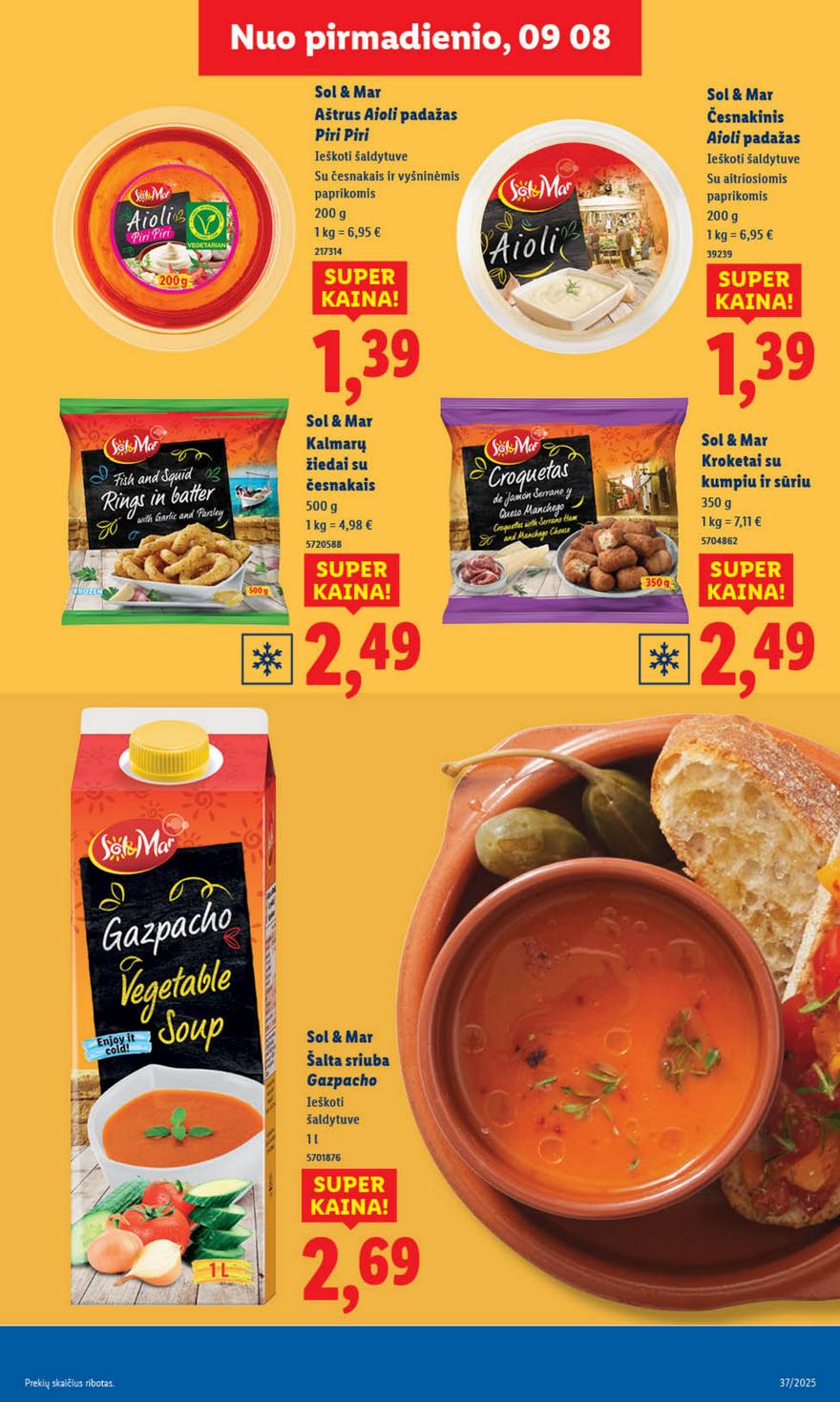 Lidl leidinys akcijos nuo 
  2025-09-08 iki 
  2025-09-14 | Leidinukas.lt puslapis 15
