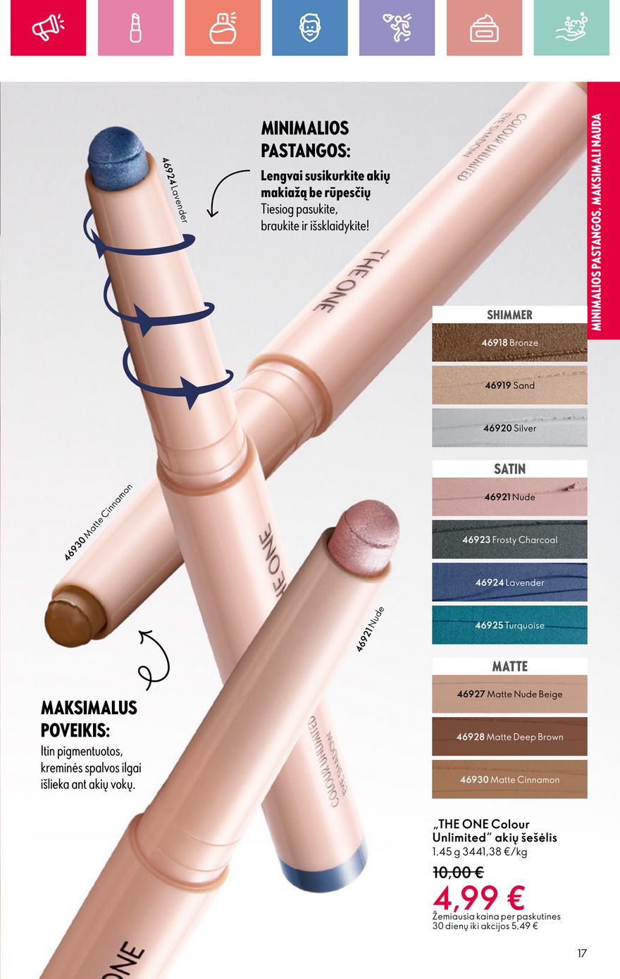 Oriflame katalogas akcijos nuo 
  2025-03-30 iki 
  2025-04-19 | Leidinukas.lt puslapis 17