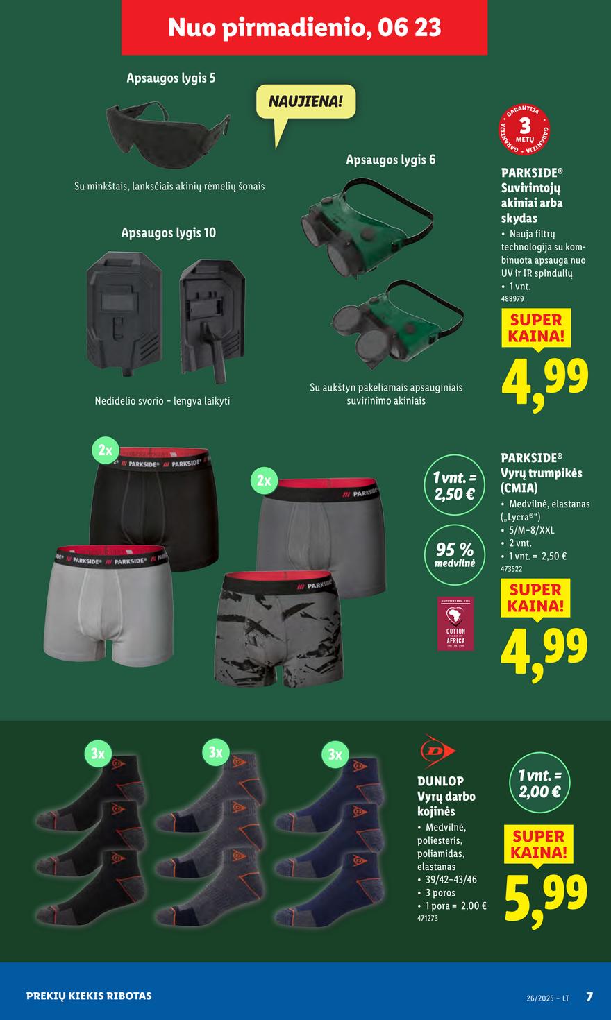 Lidl ne maisto leidinys akcijos nuo 
  2025-06-23 iki 
  2025-06-29 | Leidinukas.lt puslapis 7