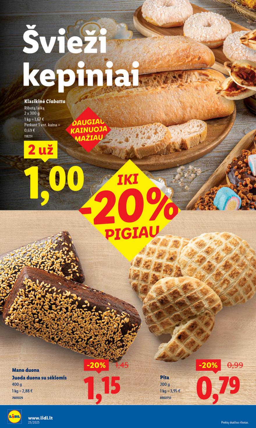 Lidl leidinys naujas akcijos nuo 
  2025-06-16 iki 
  2025-06-22 | Leidinukas.lt puslapis 6