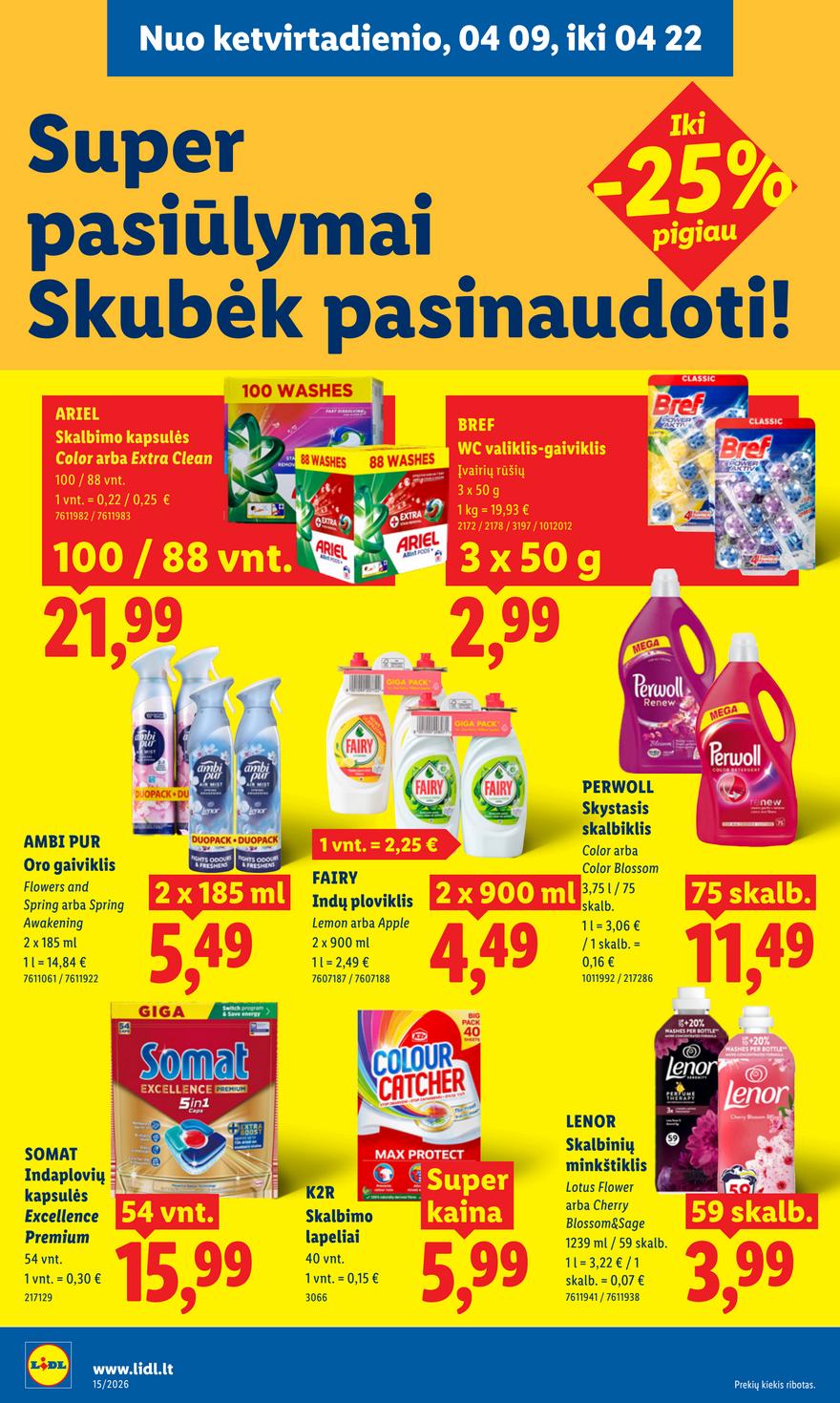 Lidl leidinys akcijos nuo 
  2026-04-06 iki 
  2026-04-12 | Leidinukas.lt puslapis 28