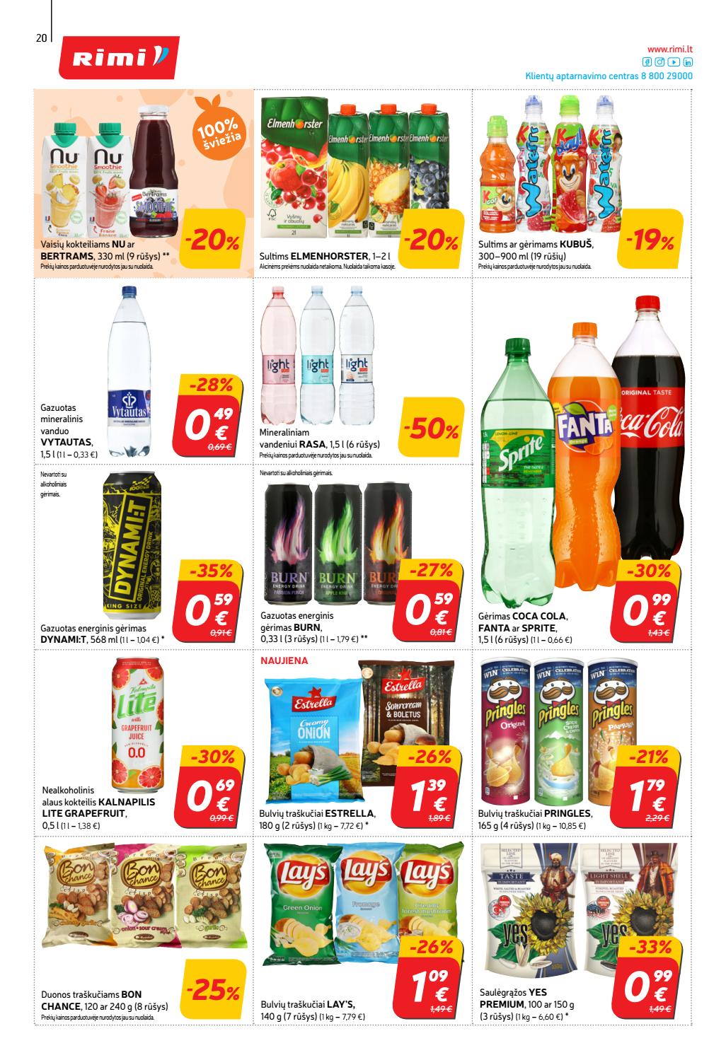 Rimi savaitinis leidinys akcijos nuo 
  2020-11-03 iki 
  2020-11-09 | Leidinukas.lt puslapis 20