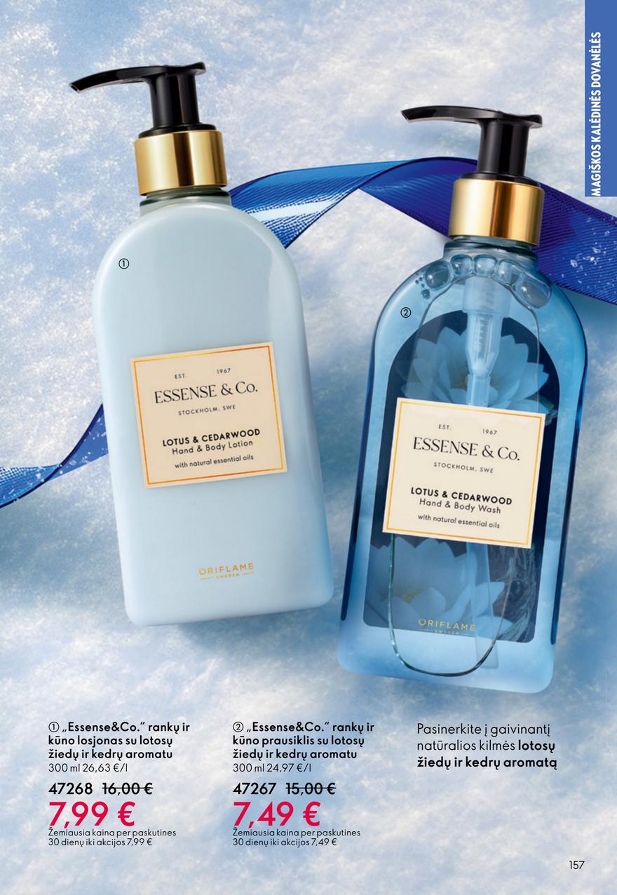 Oriflame katalogas akcijos nuo 
  2025-12-10 iki 
  2025-12-30 | Leidinukas.lt puslapis 157