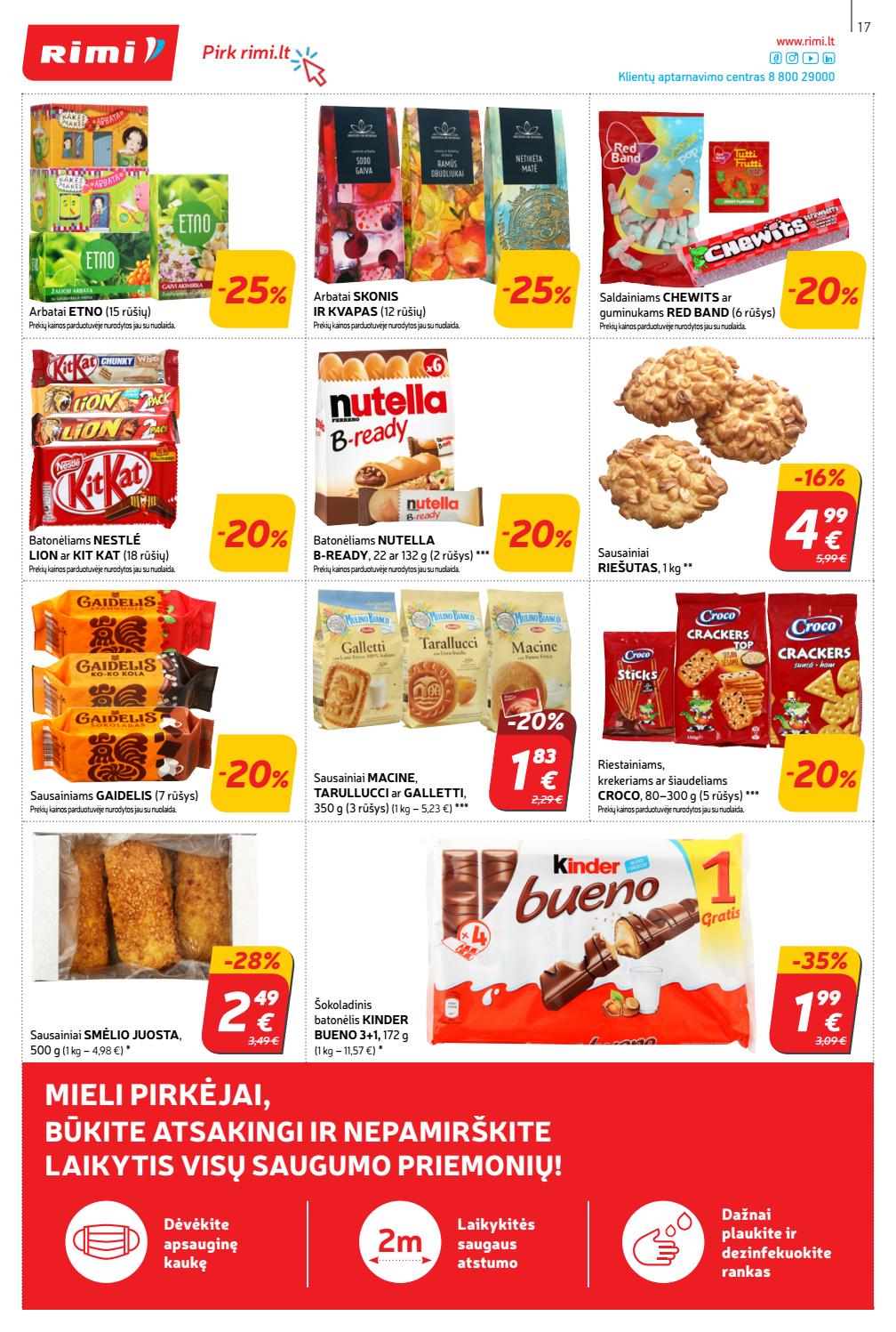 Rimi savaitinis leidinys akcijos nuo 
  2020-11-17 iki 
  2020-11-23 | Leidinukas.lt puslapis 17