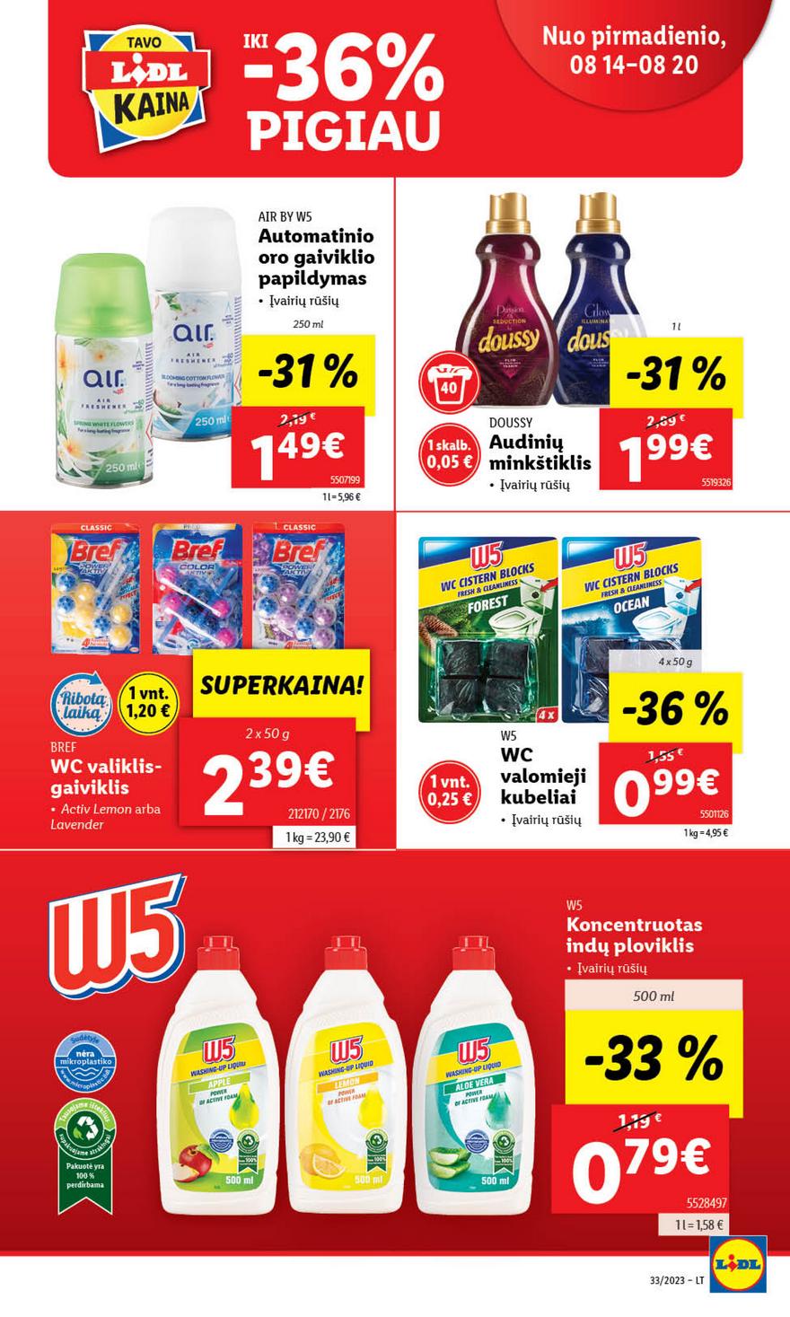 Lidl pasiūlymai akcijos nuo 
  2023-08-14 iki 
  2023-08-20 | Leidinukas.lt puslapis 42