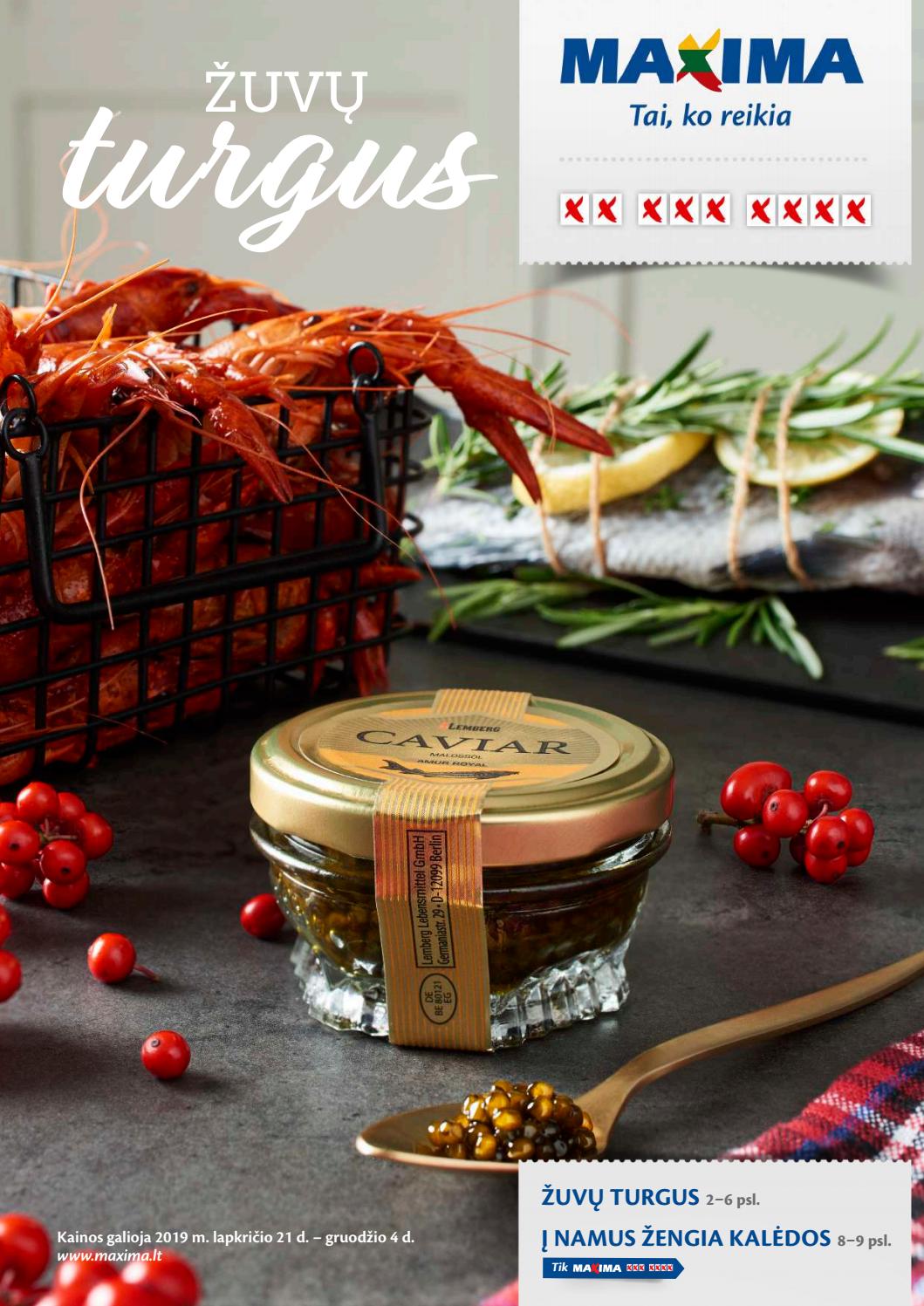 Maxima kaininis leidinys akcijos nuo 
  2019-11-21 iki 
  2019-12-04 | Leidinukas.lt puslapis 1