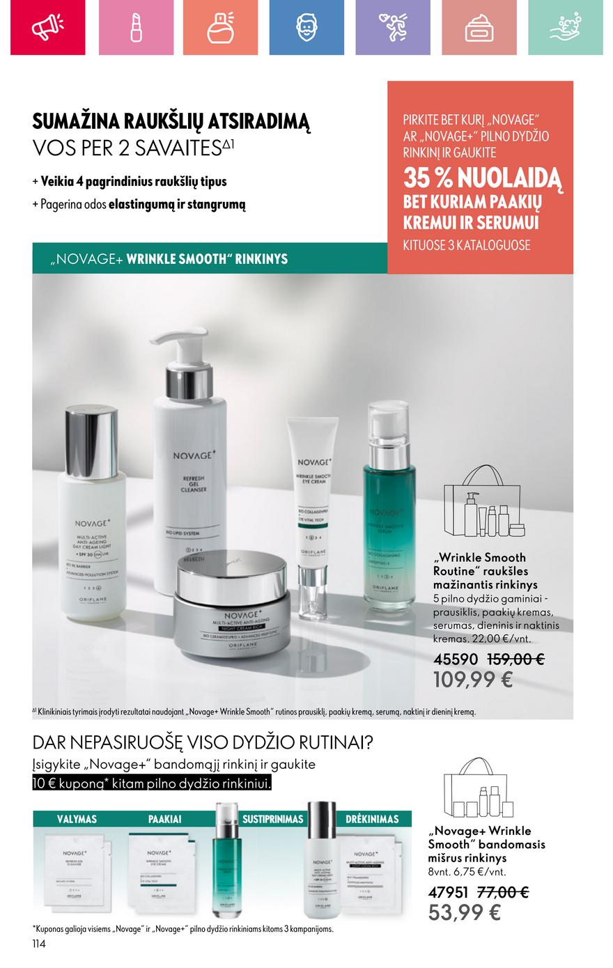 Oriflame katalogas akcijos nuo 
  2025-06-22 iki 
  2025-07-12 | Leidinukas.lt puslapis 114
