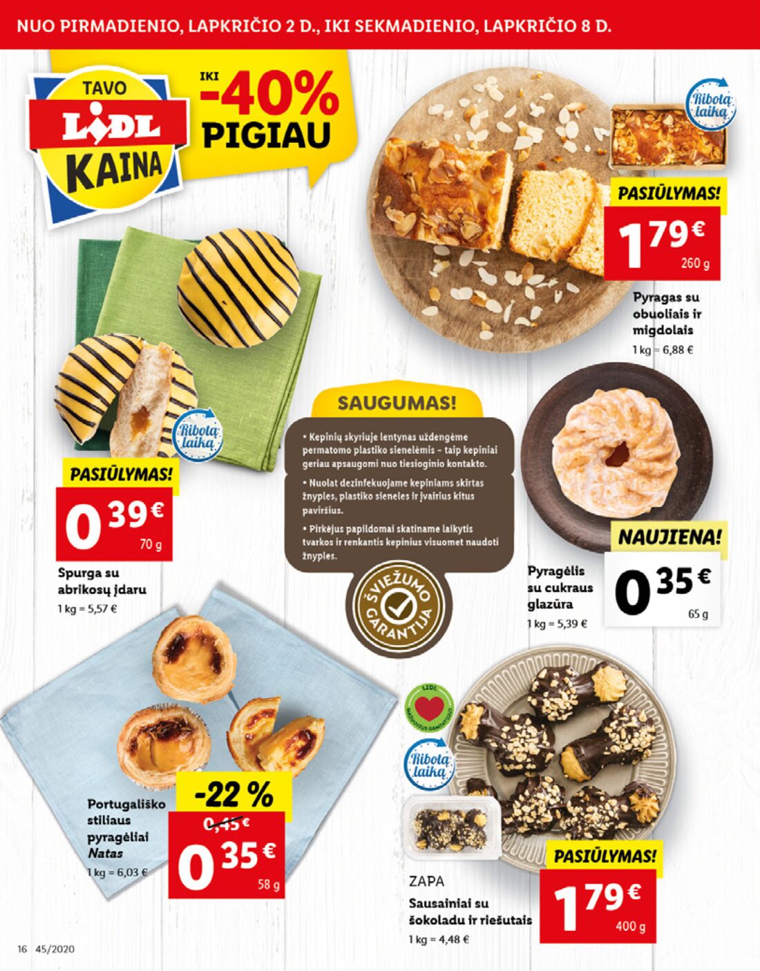 Lidl savaitinis leidinys akcijos nuo 
  2020-11-02 iki 
  2020-11-08 | Leidinukas.lt puslapis 16