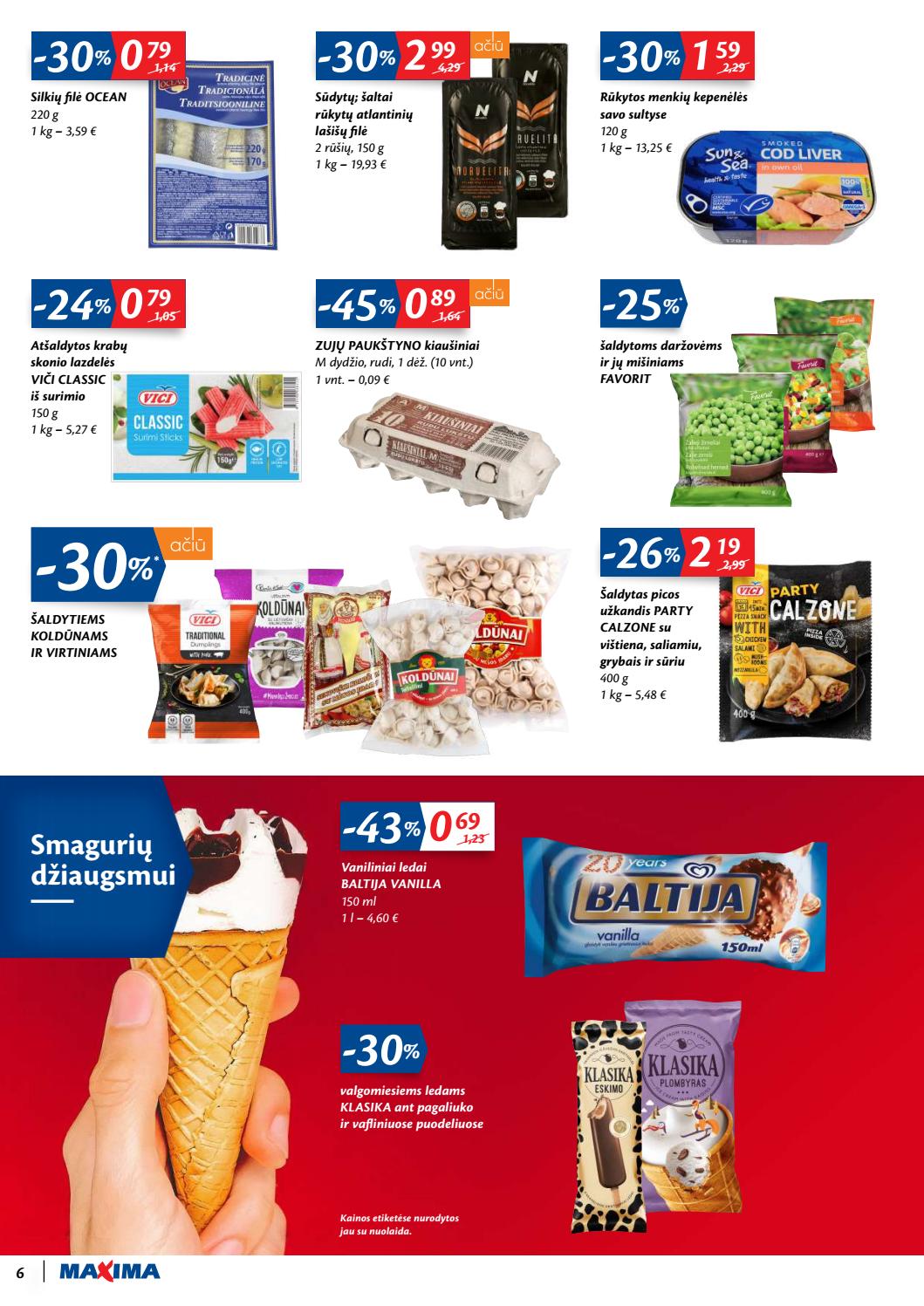 Maxima kaininis leidinys akcijos nuo 
  2020-01-02 iki 
  2020-01-06 | Leidinukas.lt puslapis 6