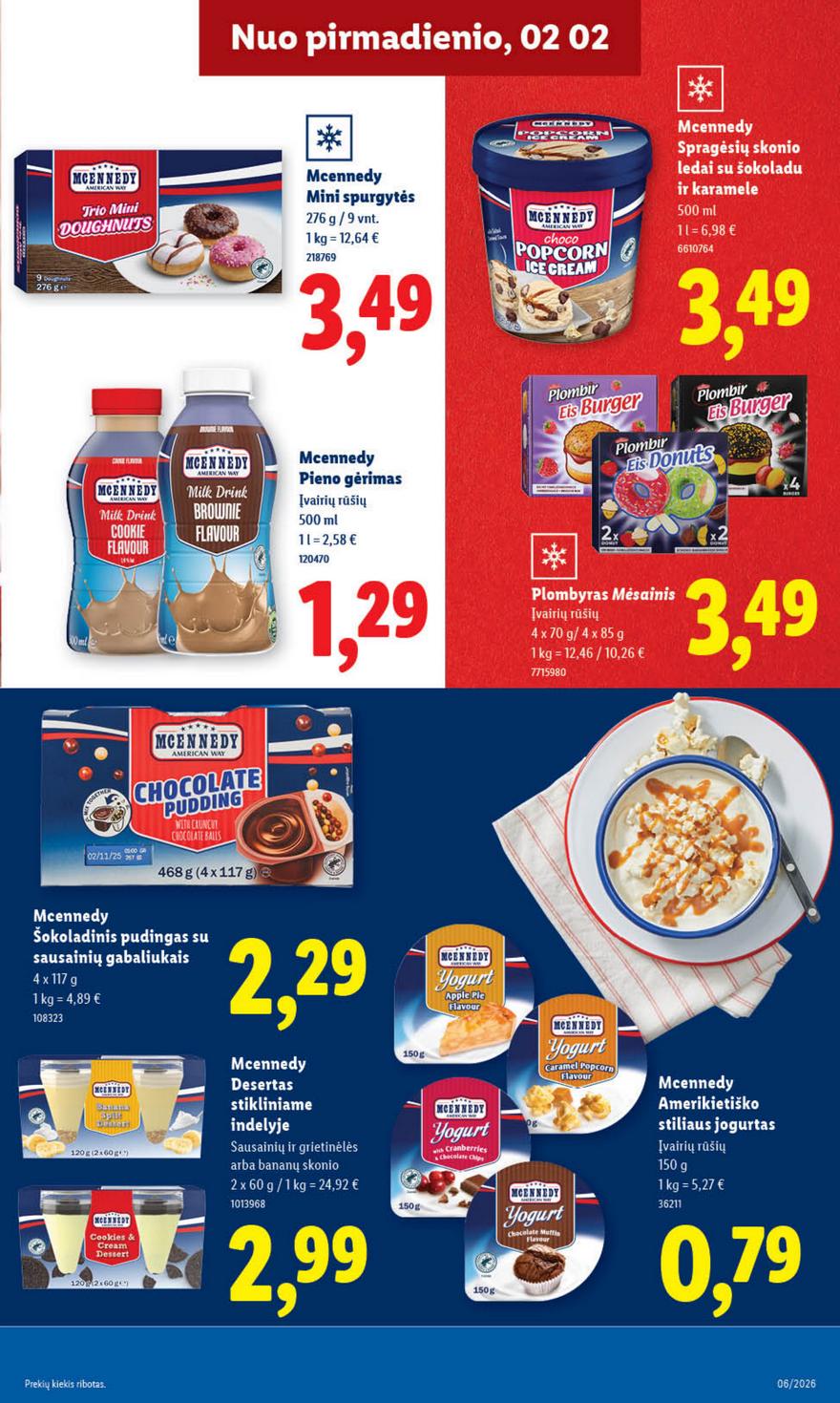 Lidl leidinys naujas akcijos nuo 
  2026-02-02 iki 
  2026-02-08 | Leidinukas.lt puslapis 13