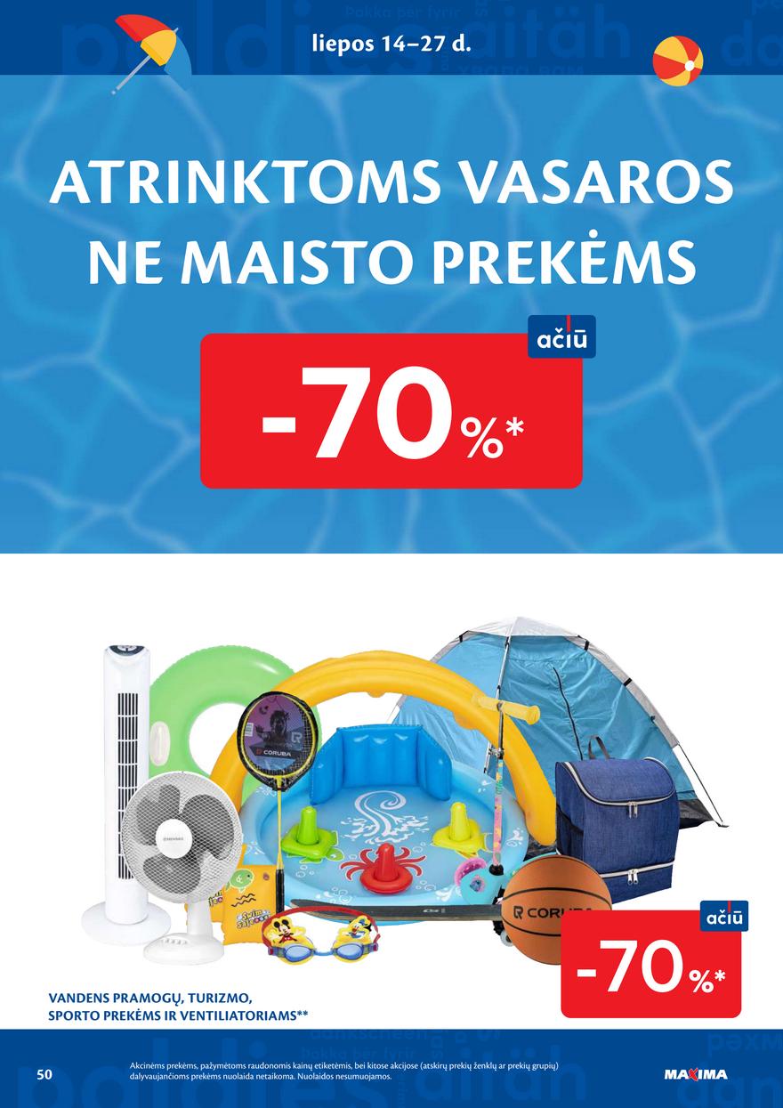 Maxima leidinys akcijos nuo 
  2026-07-21 iki 
  2026-07-27 | Leidinukas.lt puslapis 50