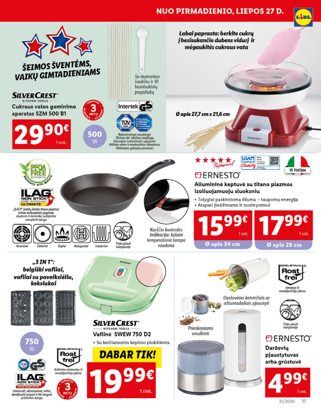 Lidl savaitinis leidinys akcijos nuo 
  2020-07-27 iki 
  2020-08-02 | Leidinukas.lt puslapis 33