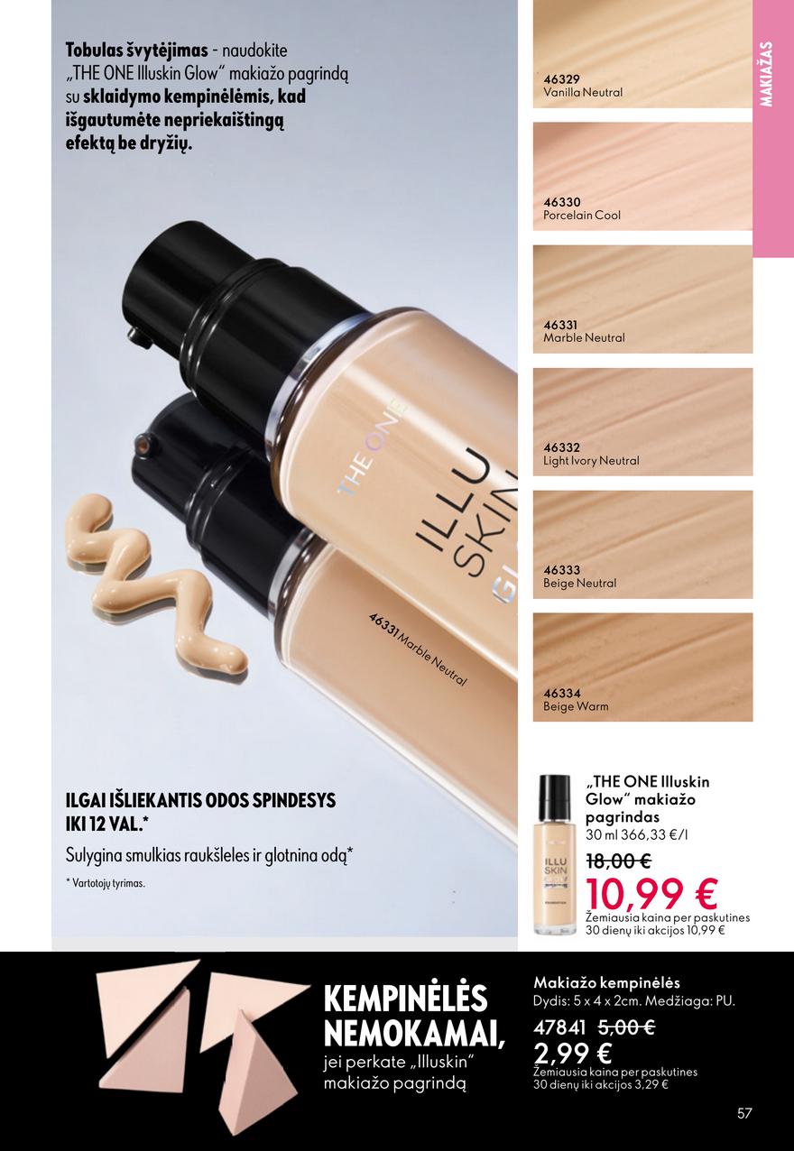 Oriflame katalogas akcijos nuo 
  2026-02-18 iki 
  2026-03-10 | Leidinukas.lt puslapis 57