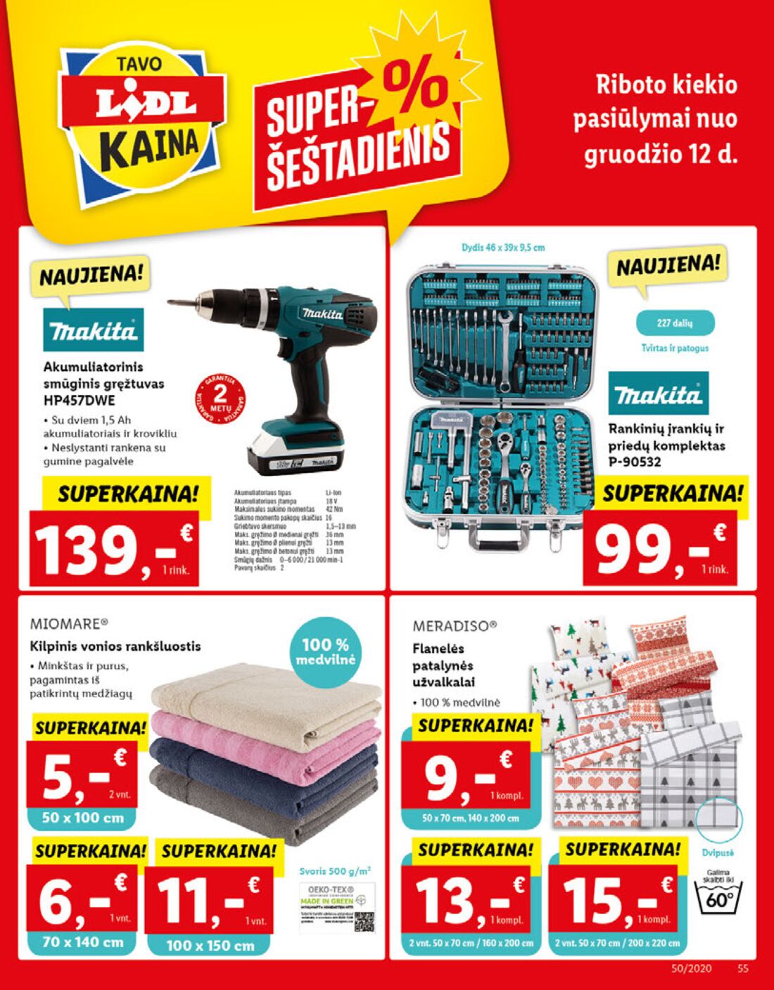 Lidl savaitinis leidinys akcijos nuo 
  2020-12-07 iki 
  2020-12-13 | Leidinukas.lt puslapis 55