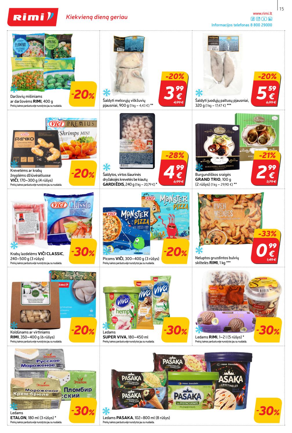 Rimi savaitinis leidinys akcijos nuo 
  2019-11-26 iki 
  2019-12-02 | Leidinukas.lt puslapis 15