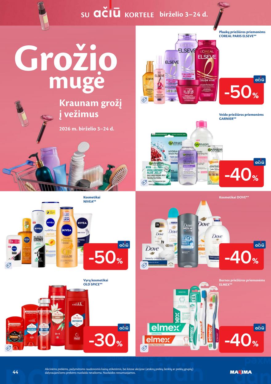 Maxima leidinys akcijos nuo 
  2026-06-16 iki 
  2026-06-22 | Leidinukas.lt puslapis 44